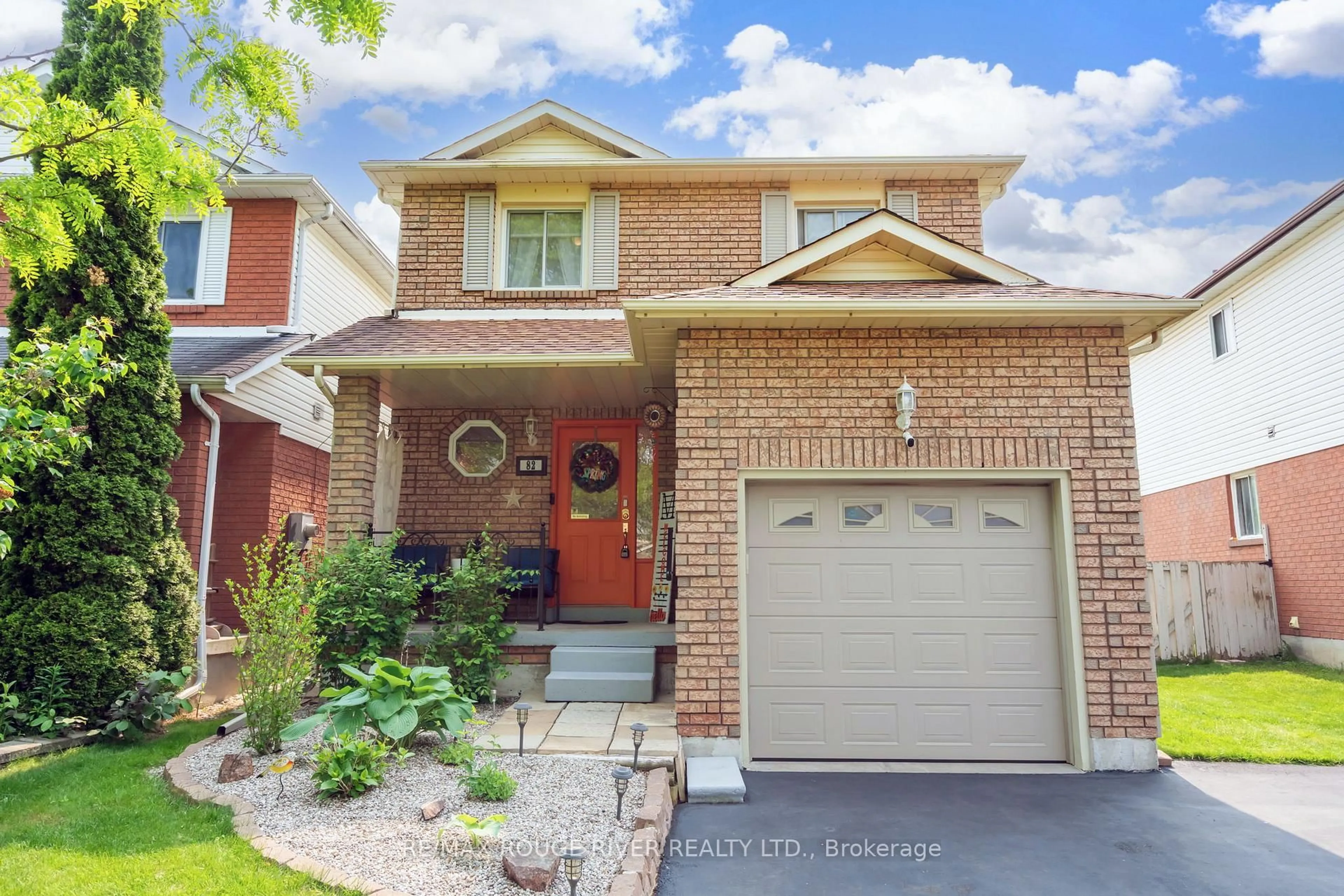Home with brick exterior material, street for 82 Edgerton Dr, Clarington Ontario L1C 4T8