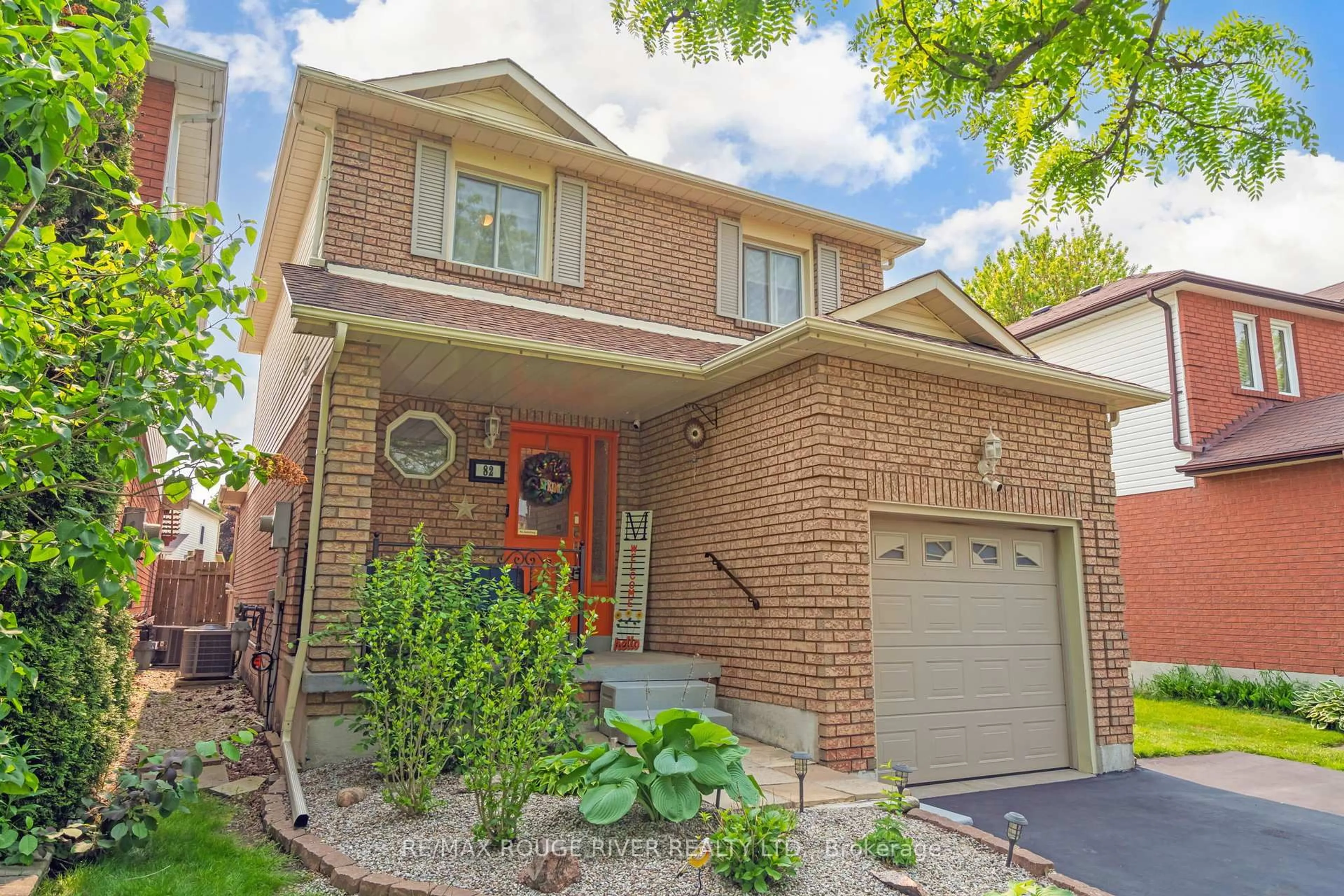 Home with brick exterior material, street for 82 Edgerton Dr, Clarington Ontario L1C 4T8