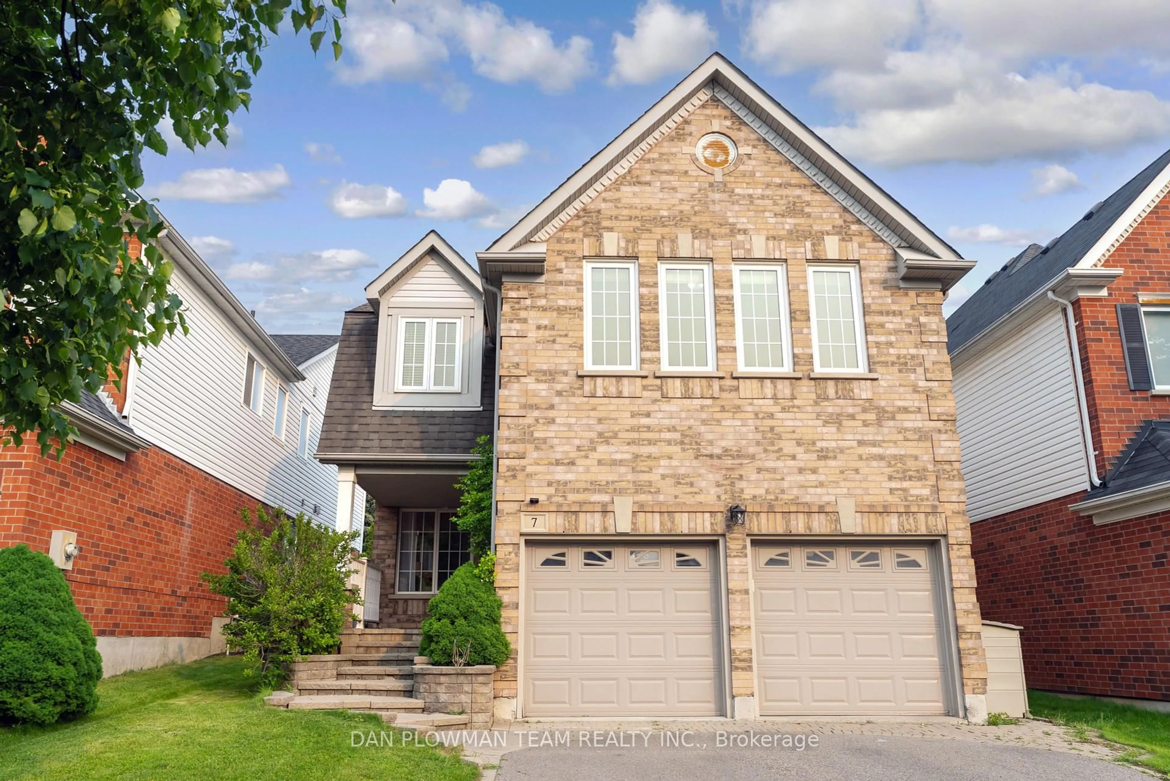 Home with brick exterior material, street for 7 Wetherburn Dr, Whitby Ontario L1P 1M6