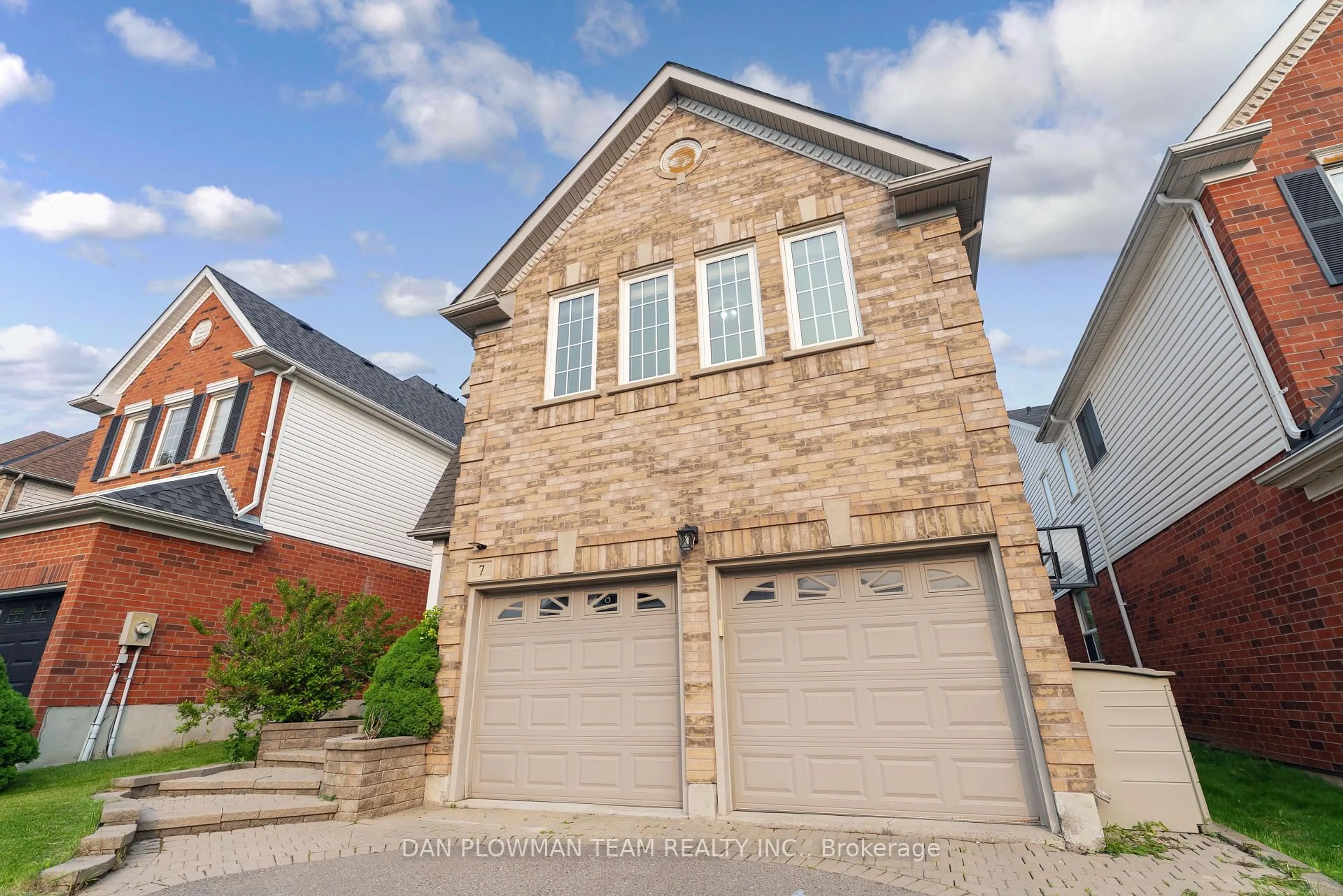 Home with brick exterior material, street for 7 Wetherburn Dr, Whitby Ontario L1P 1M6