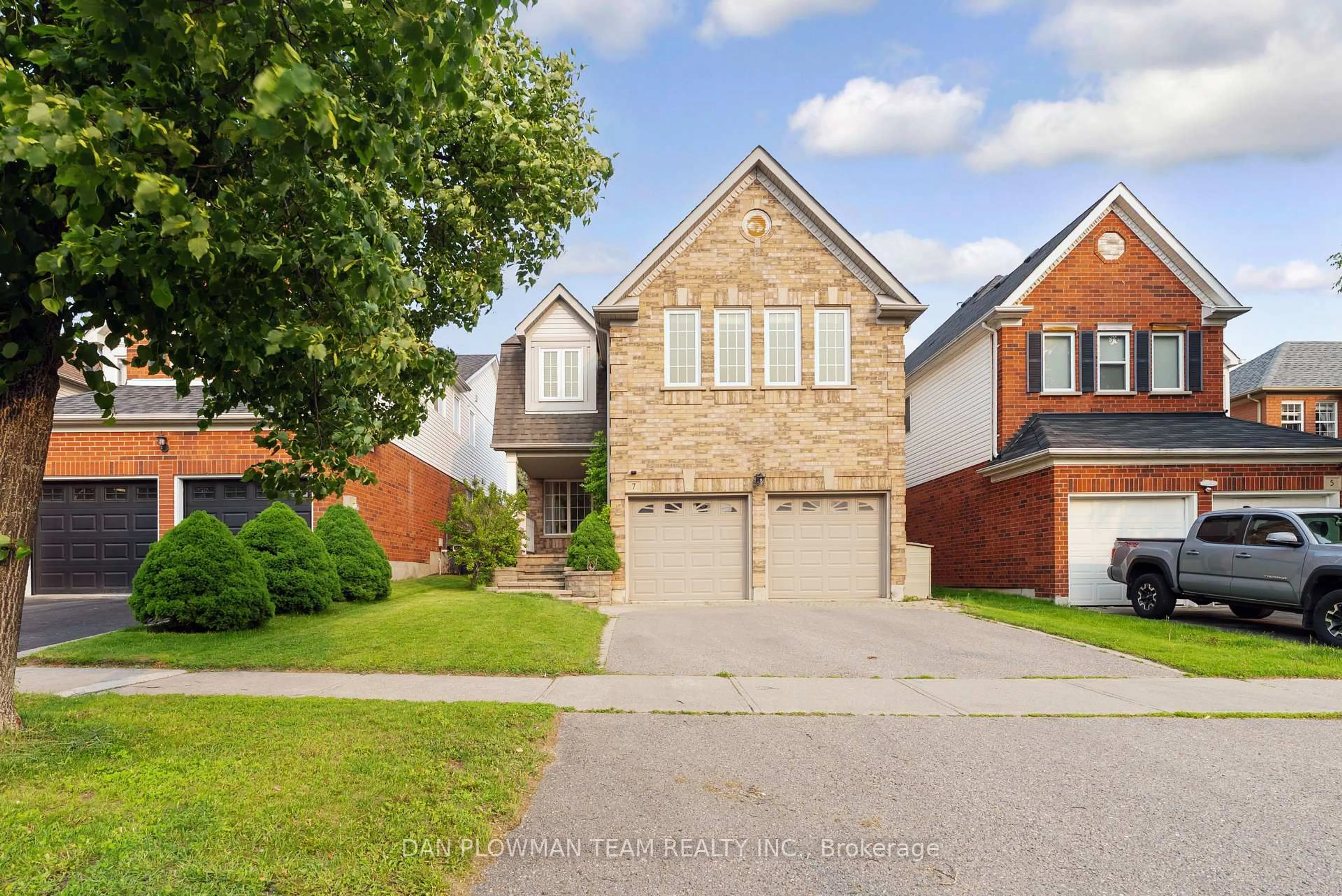 Home with brick exterior material, street for 7 Wetherburn Dr, Whitby Ontario L1P 1M6