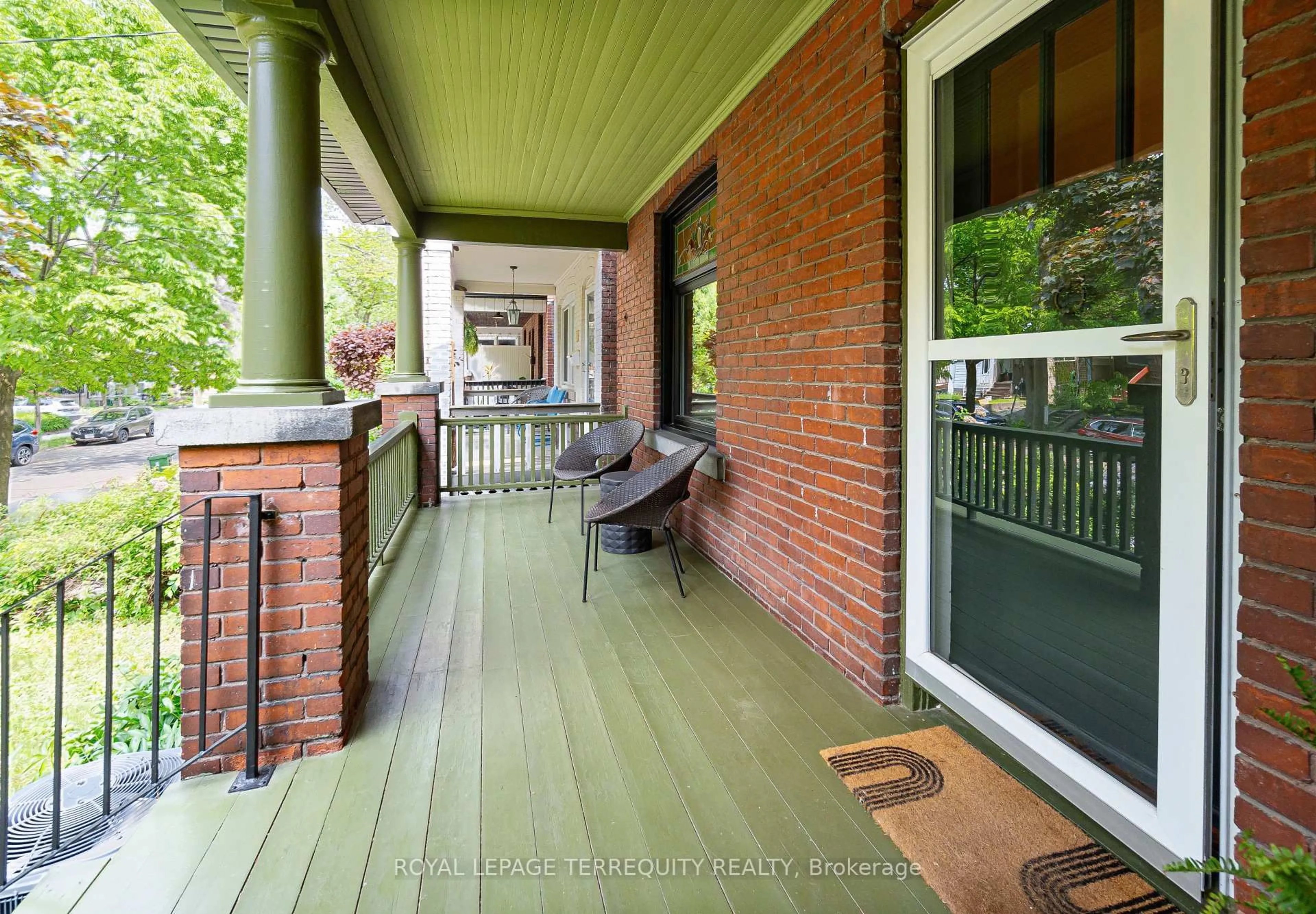 Patio, street for 63 Lamb Ave, Toronto Ontario M4J 4M4