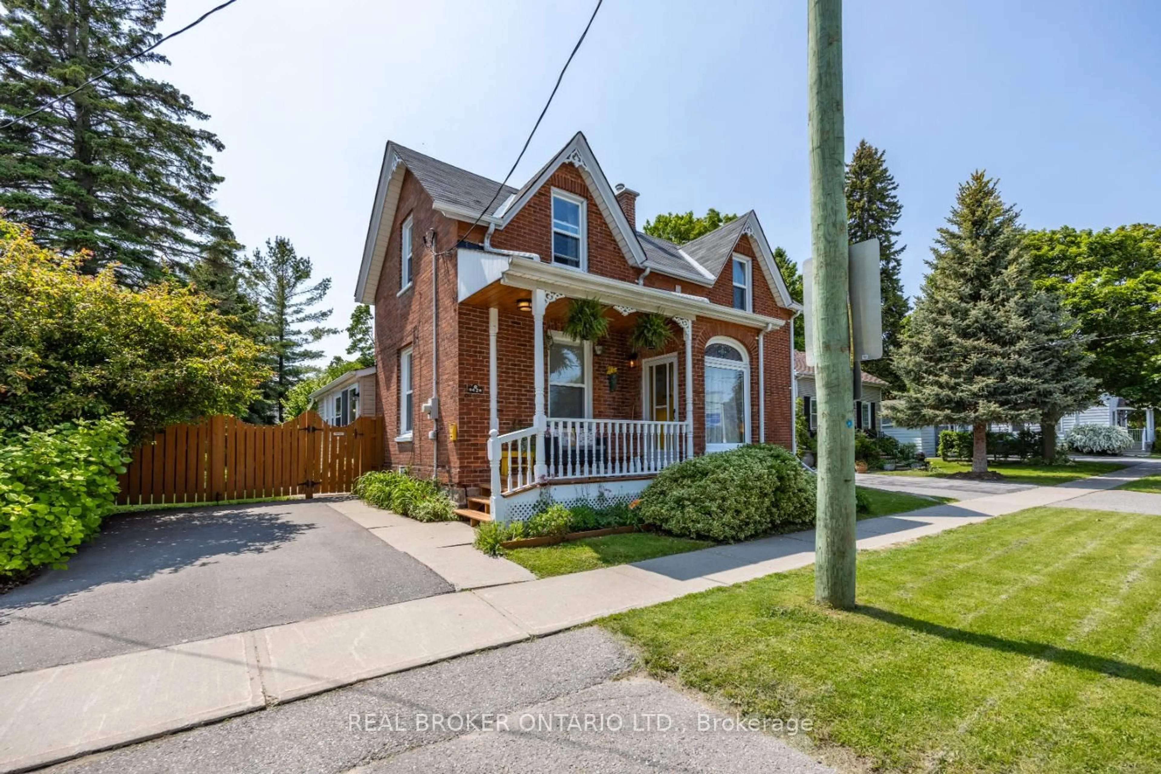Home with brick exterior material, street for 42 Liberty St, Clarington Ontario L1C 2L7