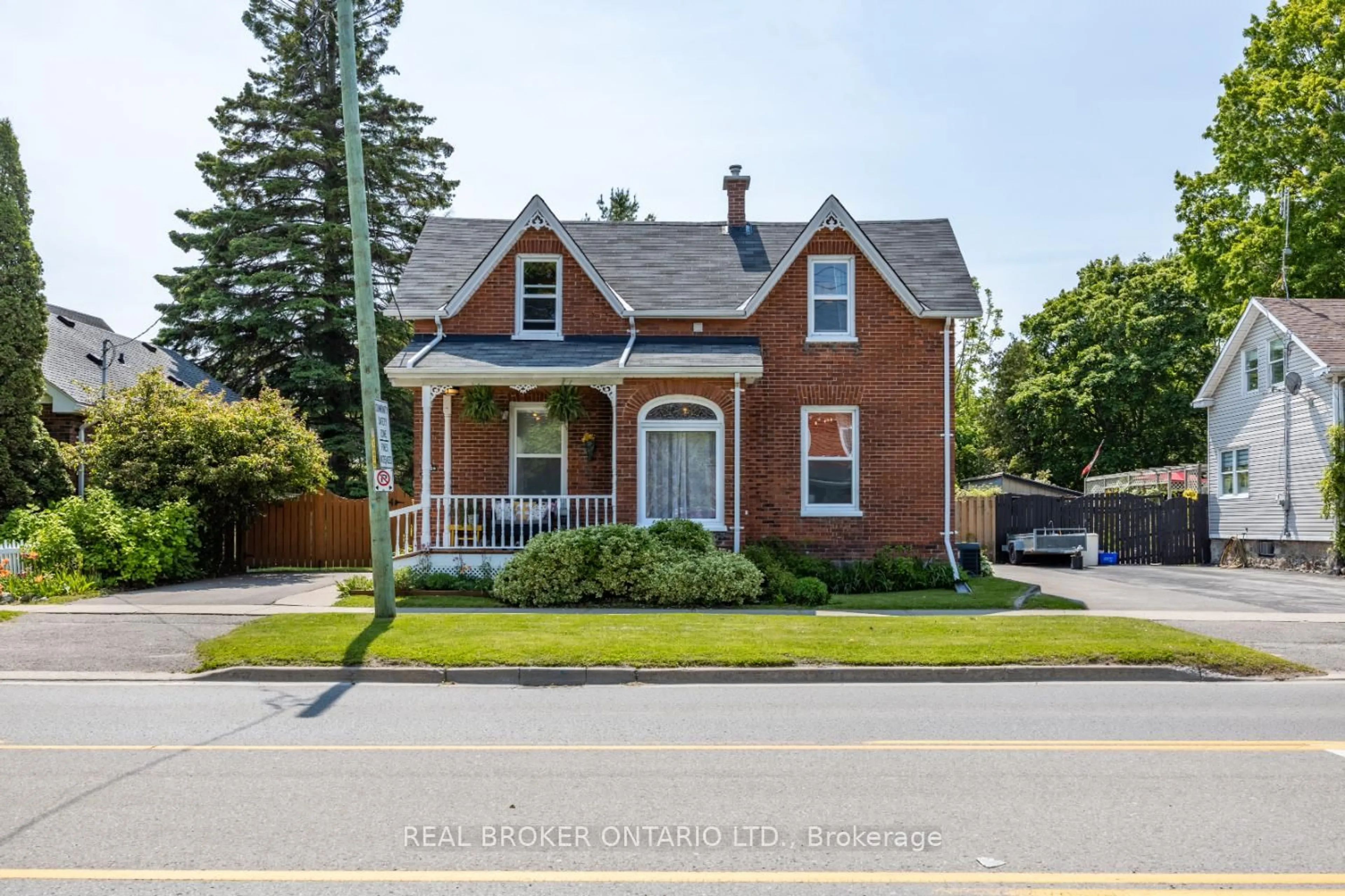 Home with brick exterior material, street for 42 Liberty St, Clarington Ontario L1C 2L7