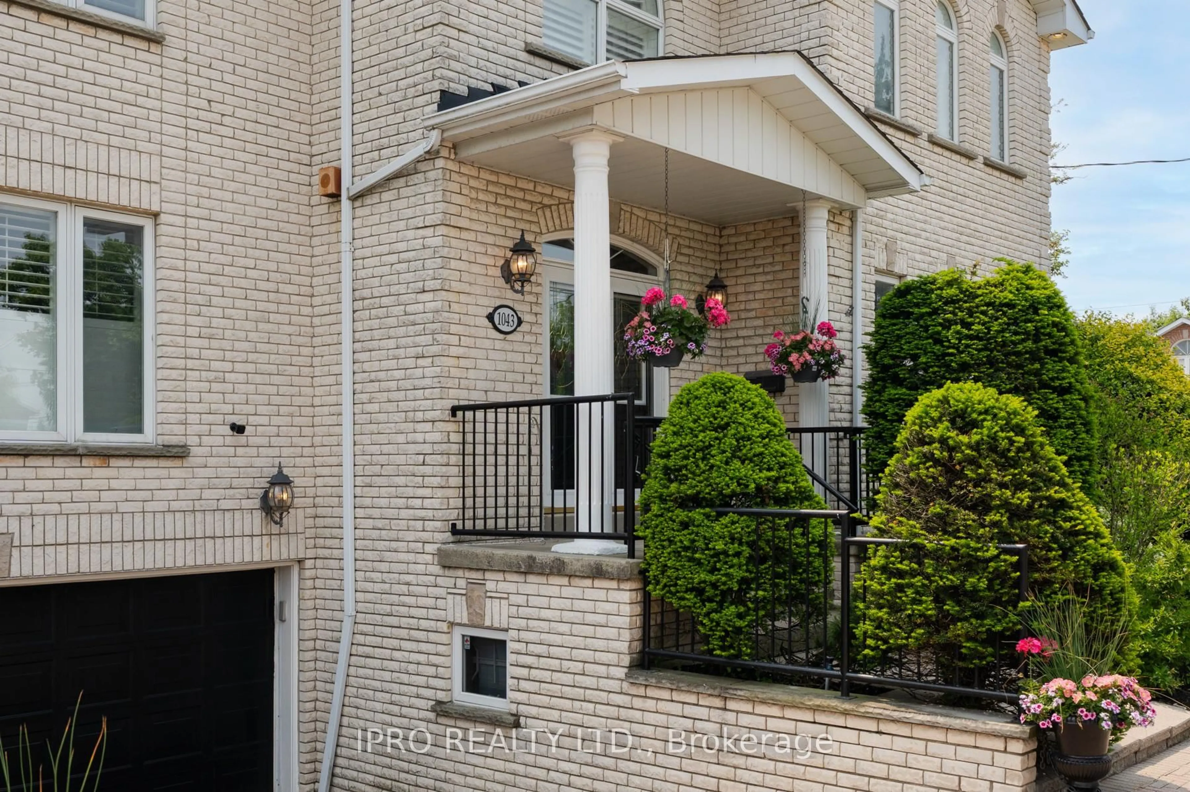 Home with brick exterior material, street for 1043 Greenwood Ave, Toronto Ontario M4J 4C9