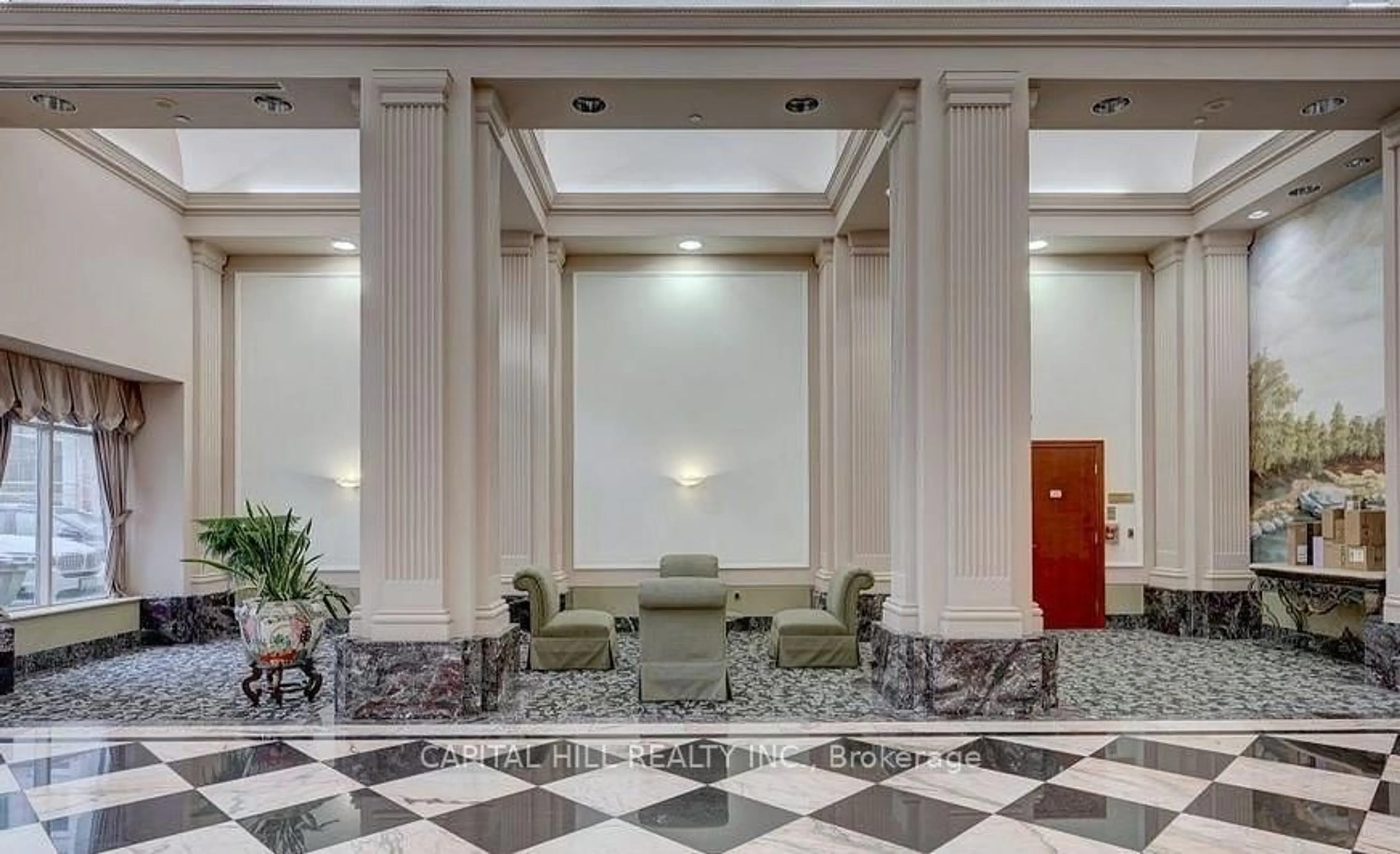 Lobby for 1 Lee Centre Dr #1107, Toronto Ontario M1H 3J2