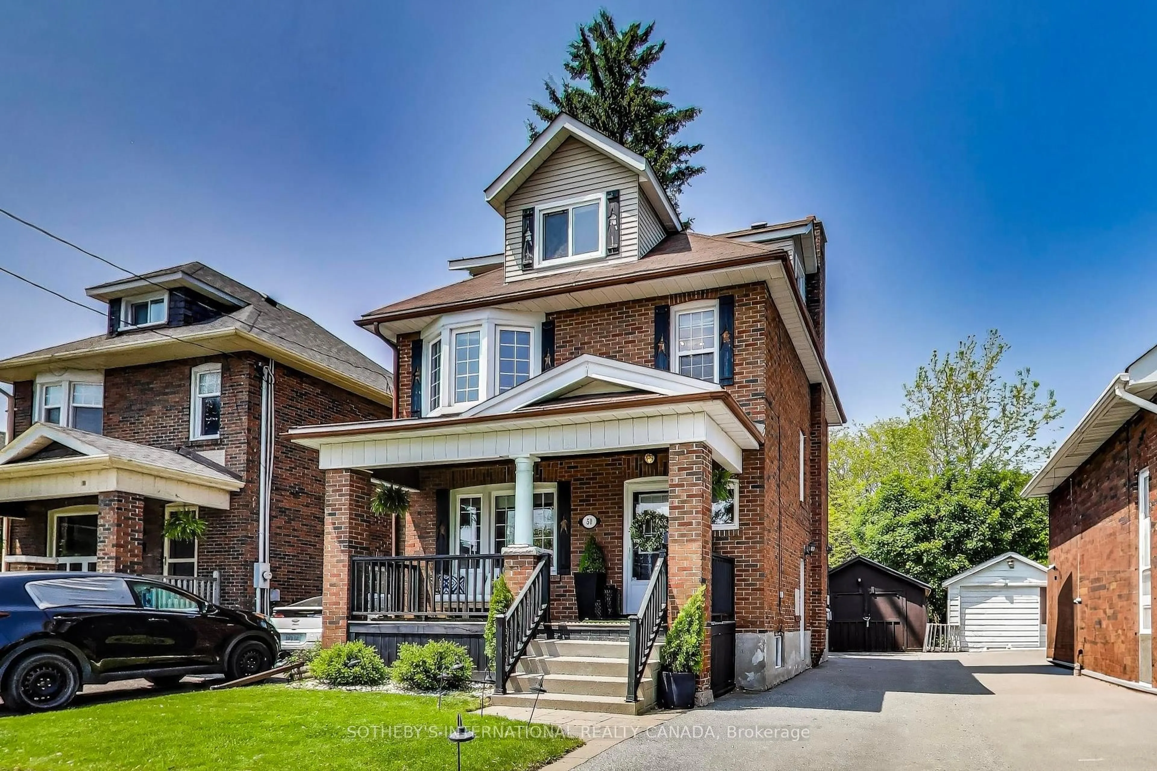 Home with brick exterior material, street for 50 Arlington Ave, Oshawa Ontario L1G 2N4