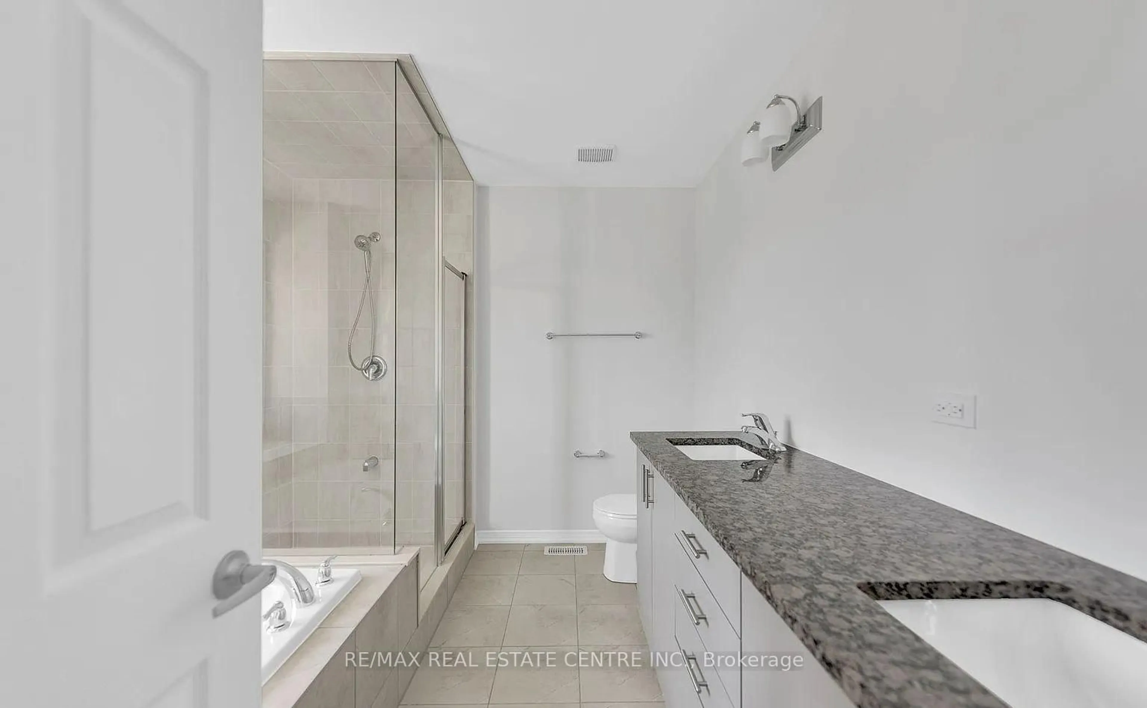 Contemporary bathroom, ceramic/tile floor for 302 Coronation Rd, Whitby Ontario L1P 0K8