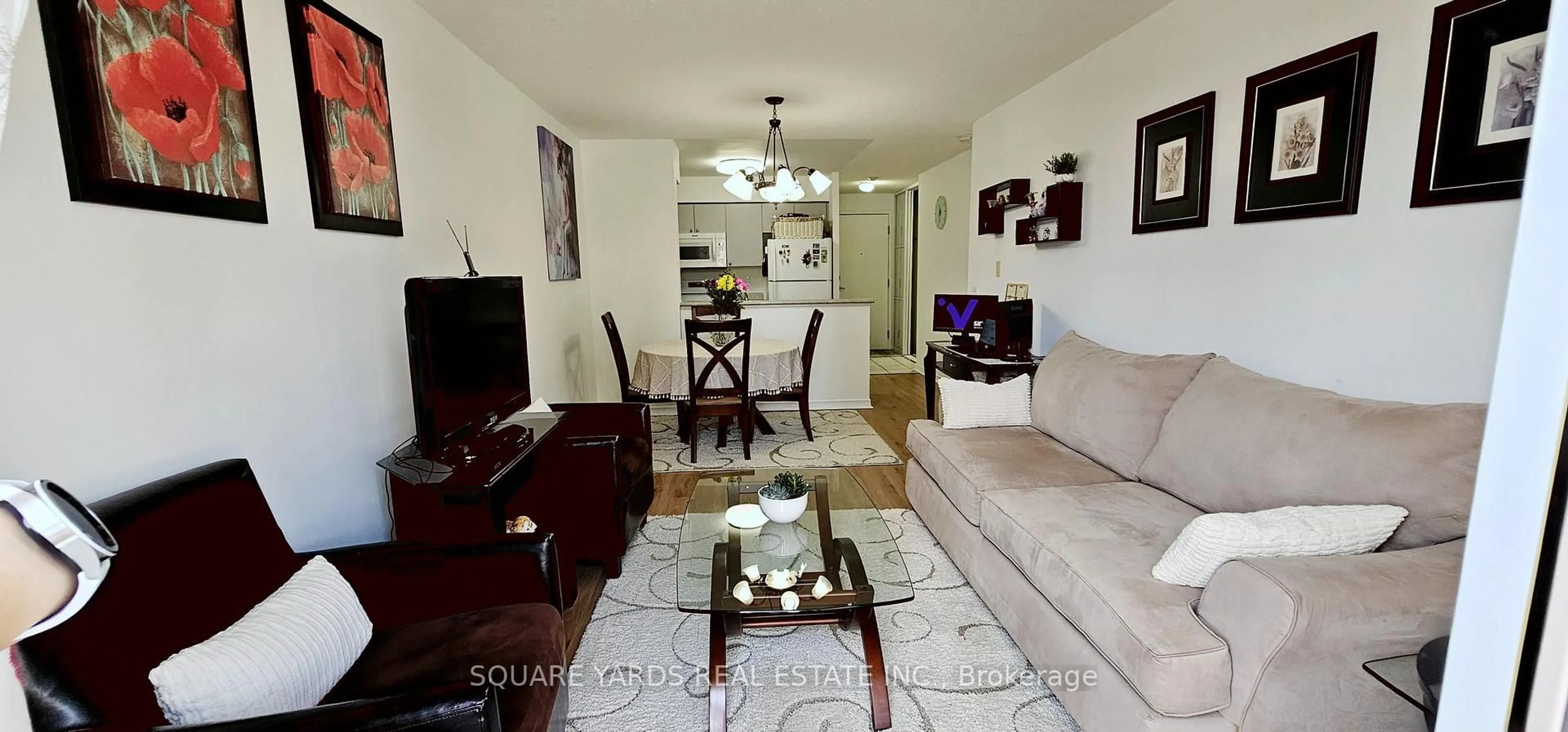 Living room with furniture, unknown for 3650 Kingston Rd #115, Toronto Ontario M1M 3X9