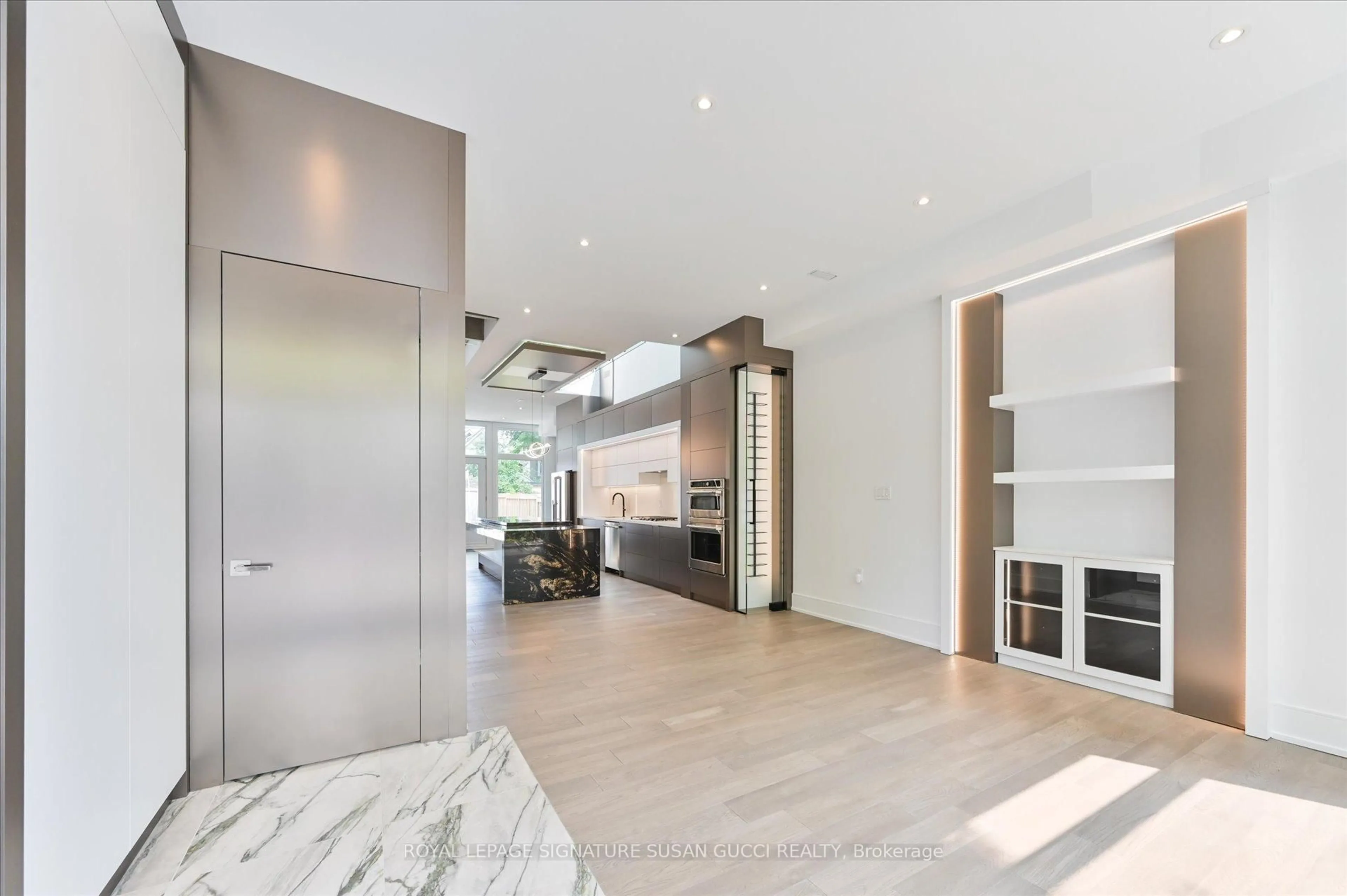 Contemporary kitchen, ceramic/tile floor for 19 Devon Rd, Toronto Ontario M4E 2J7