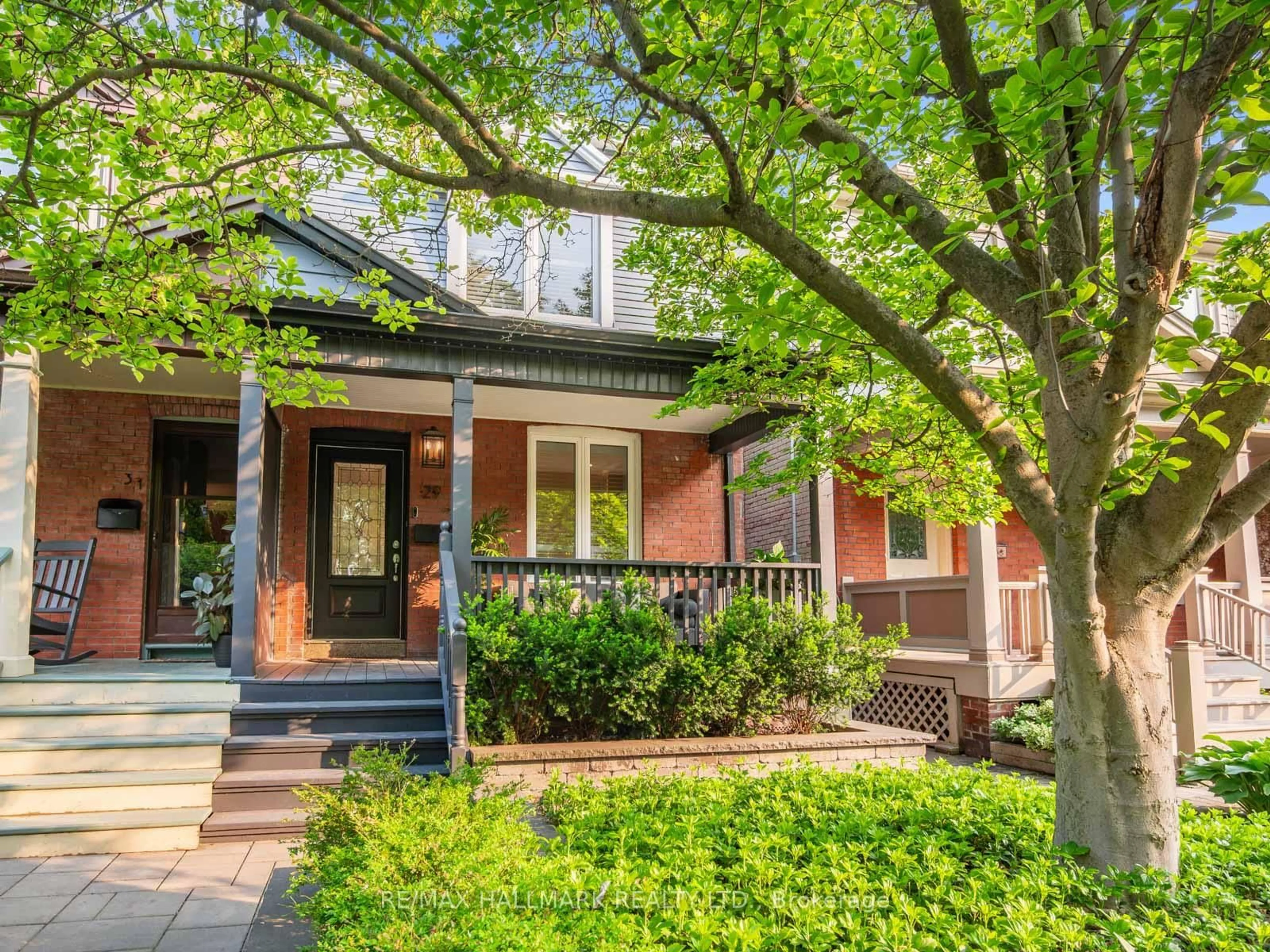 Home with brick exterior material, street for 29 Dearbourne Ave, Toronto Ontario M4K 1M6
