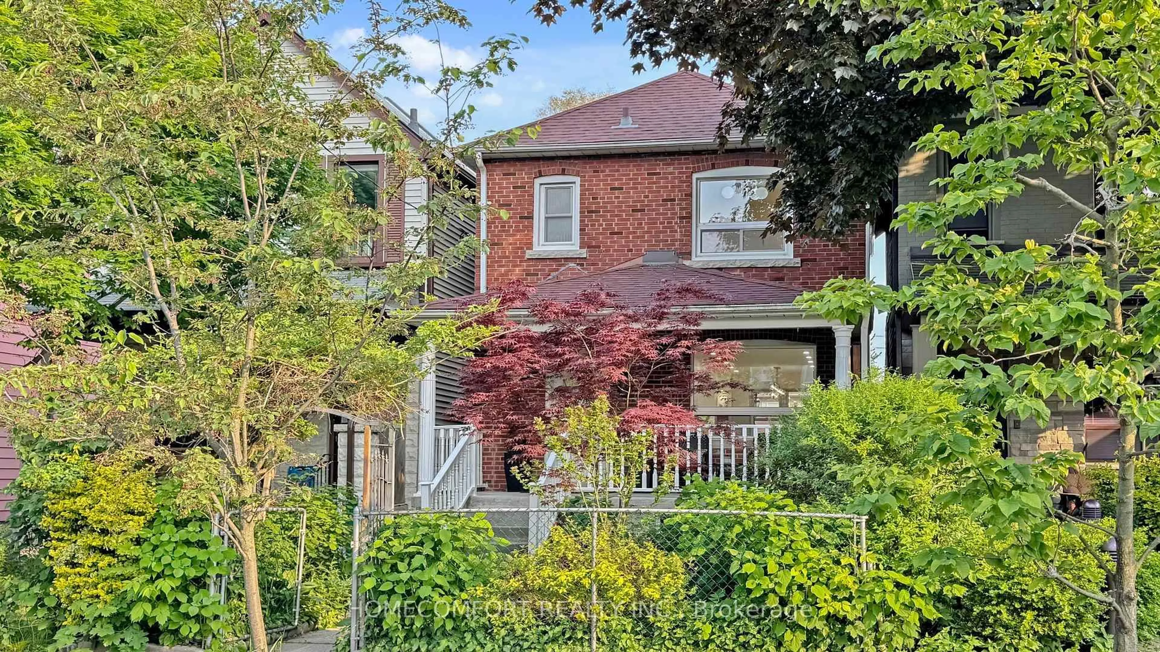 Home with brick exterior material, street for 253 Fulton Ave, Toronto Ontario M4K 1Y6