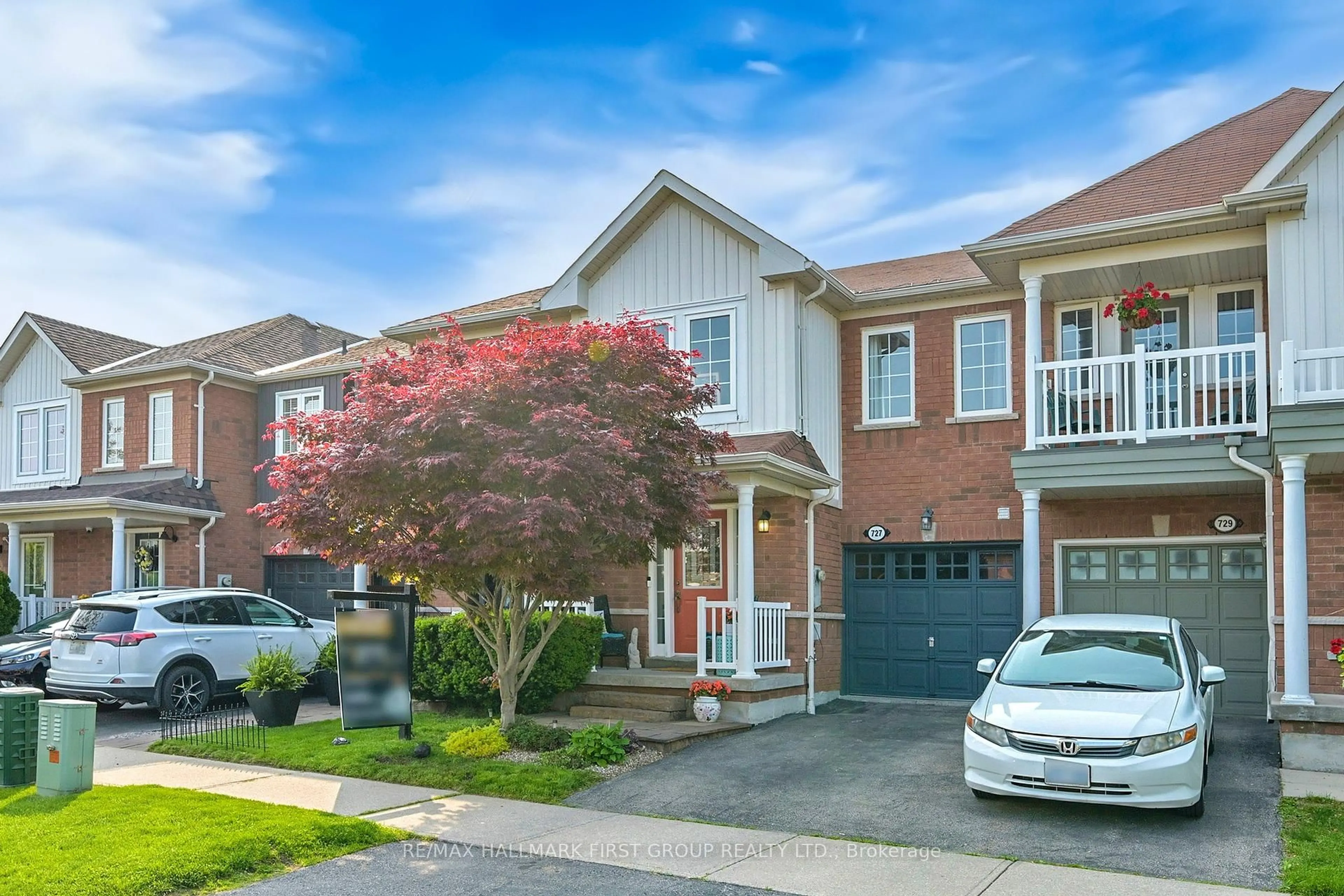 Home with brick exterior material, street for 727 Sunbird Tr, Pickering Ontario L1X 2X5