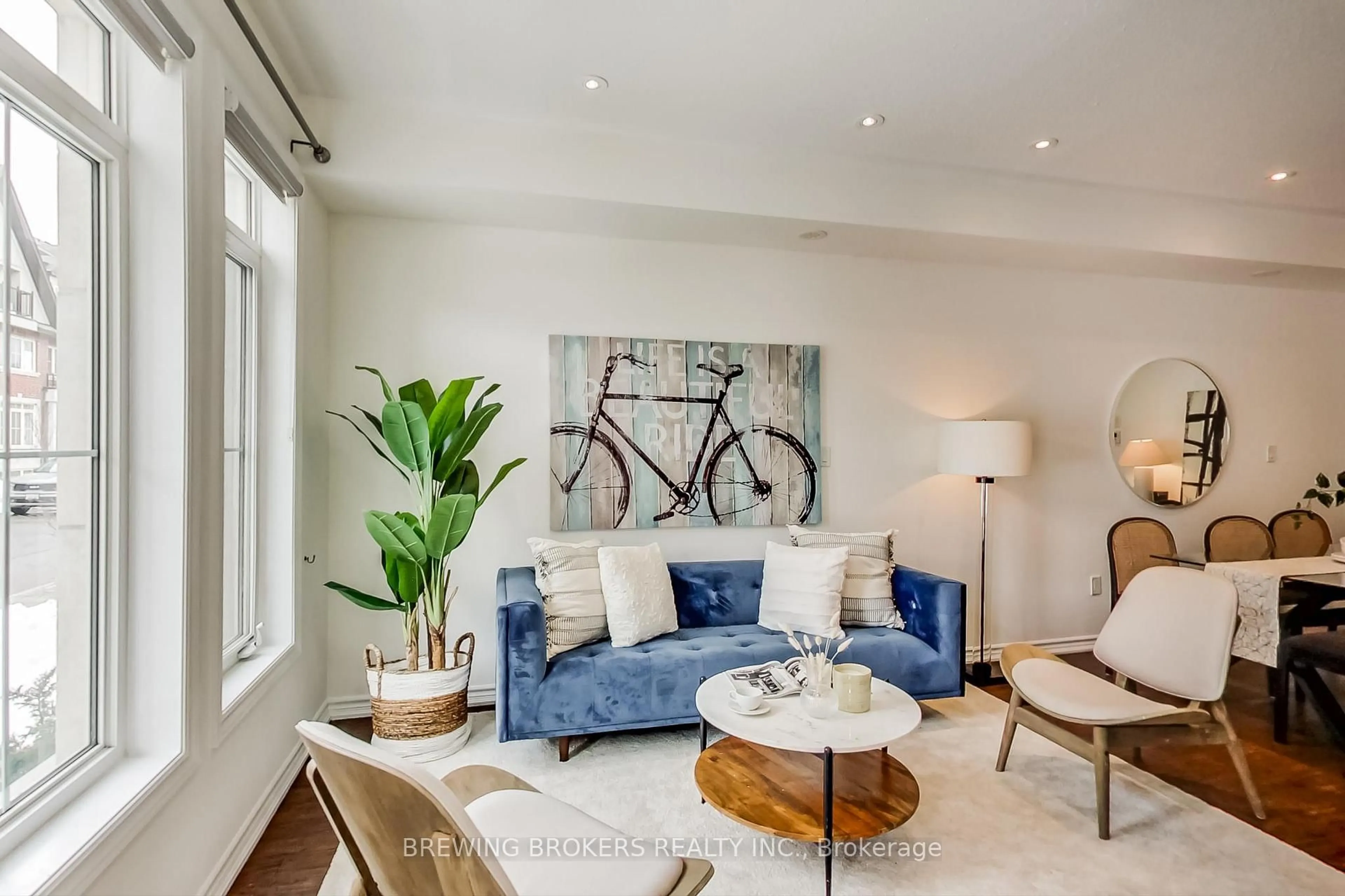 Living room with furniture, unknown for 5 Eaton Park Lane #7, Toronto Ontario M1W 0A5