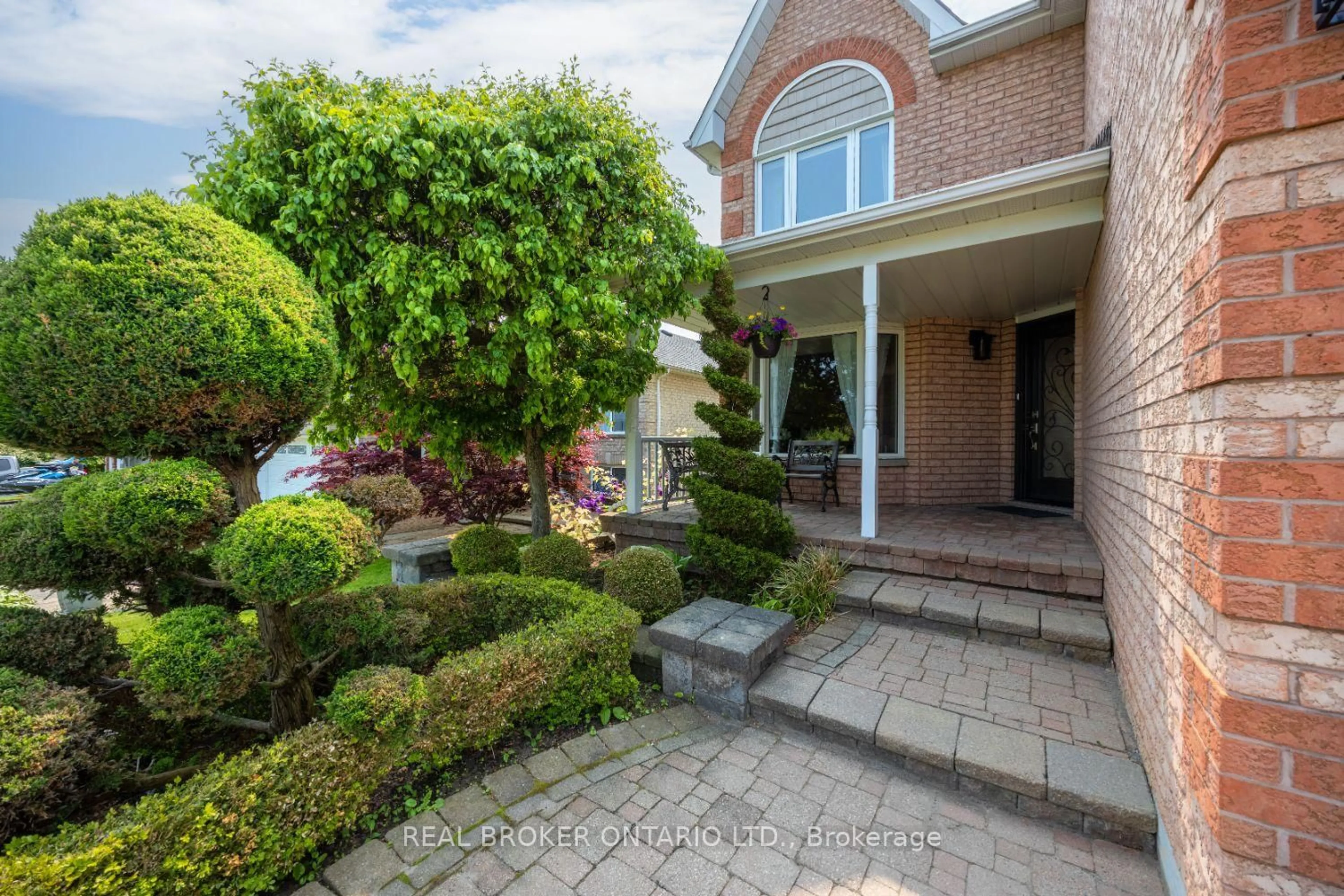 Home with brick exterior material, street for 38 Apple Blossom Blvd, Clarington Ontario L1C 4L9