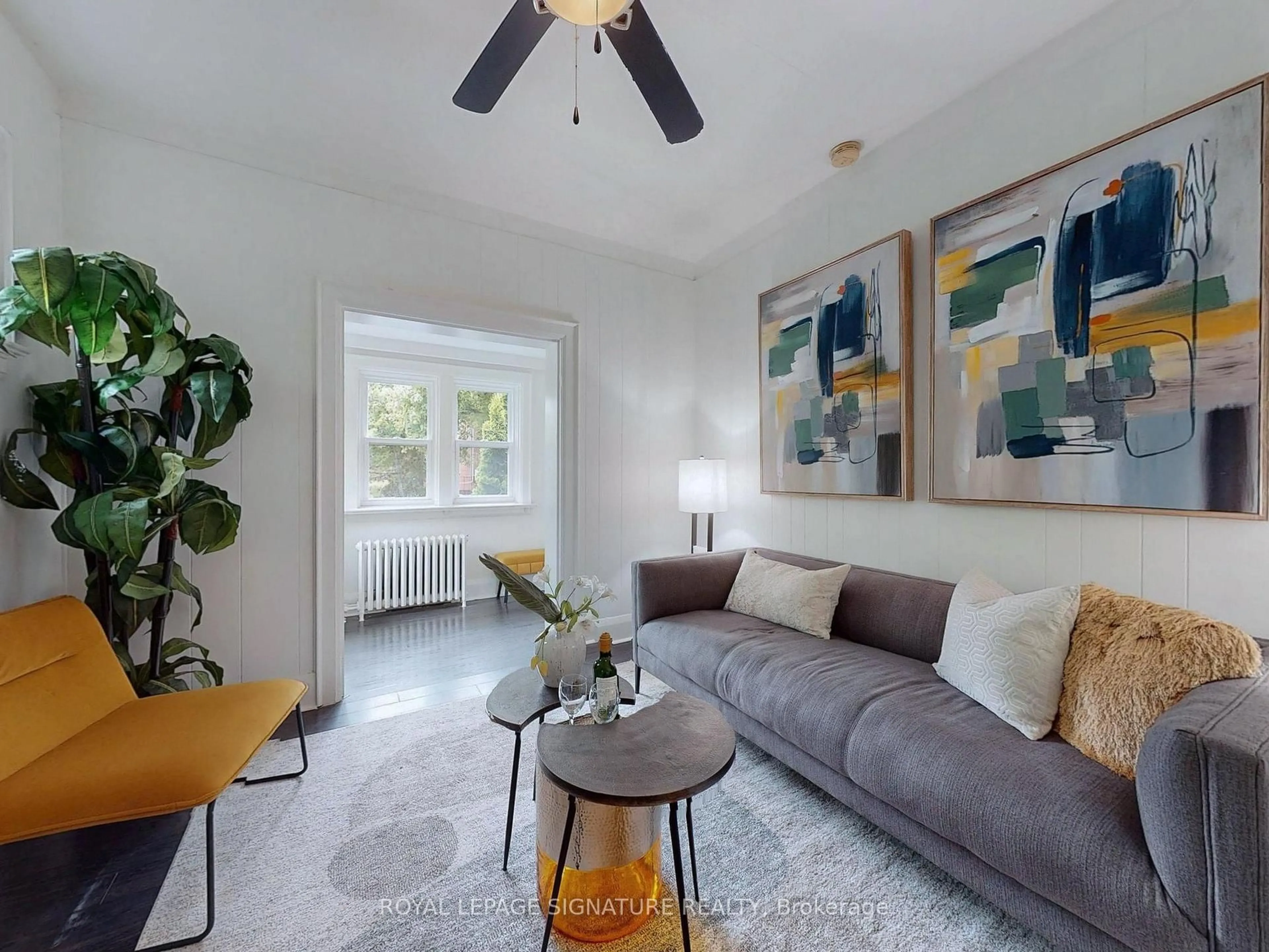 Living room with furniture, unknown for 8 Fairford Ave, Toronto Ontario M4L 2J6