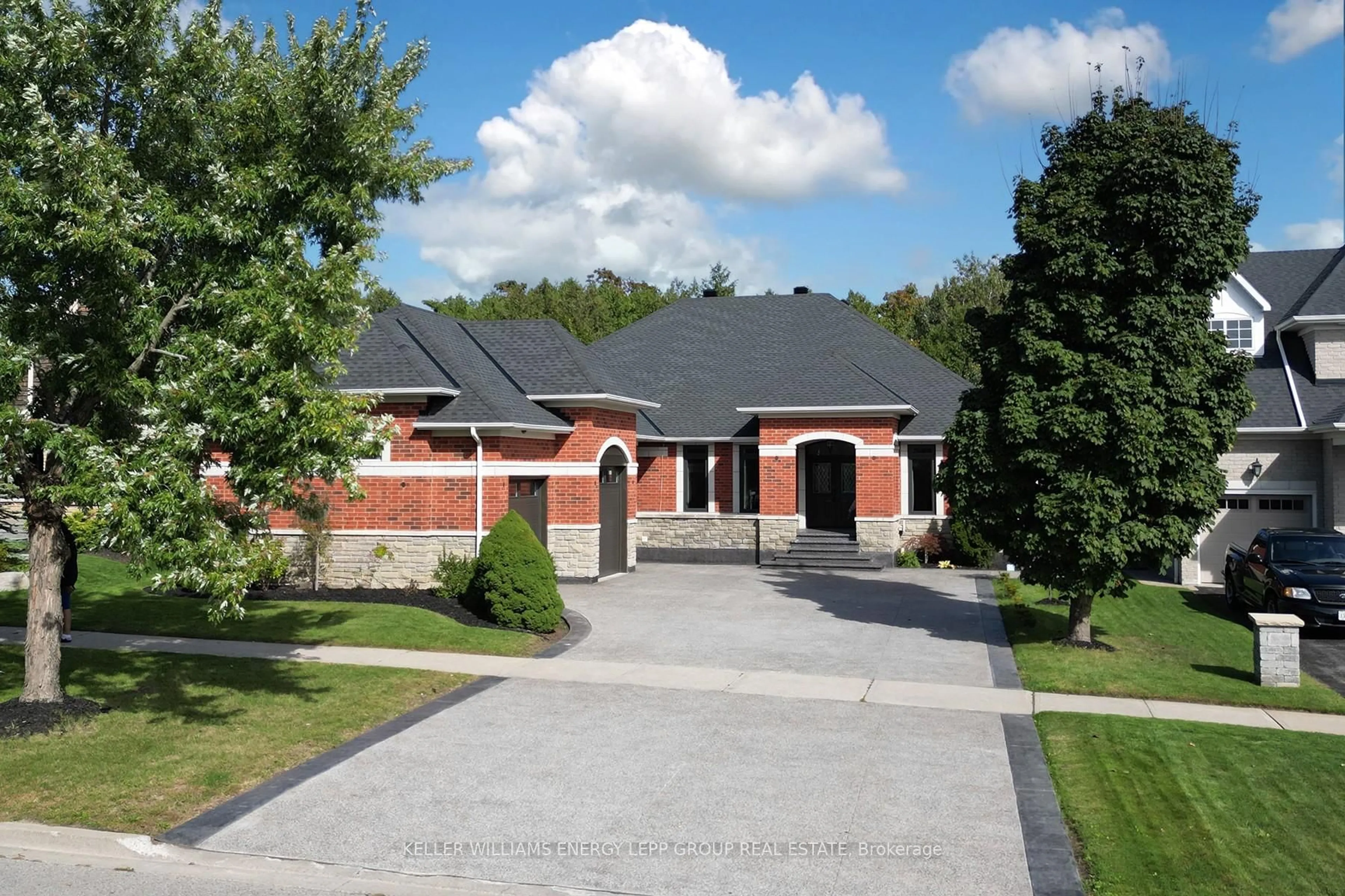Home with brick exterior material, street for 3693 Cochrane St, Whitby Ontario L1R 2T2