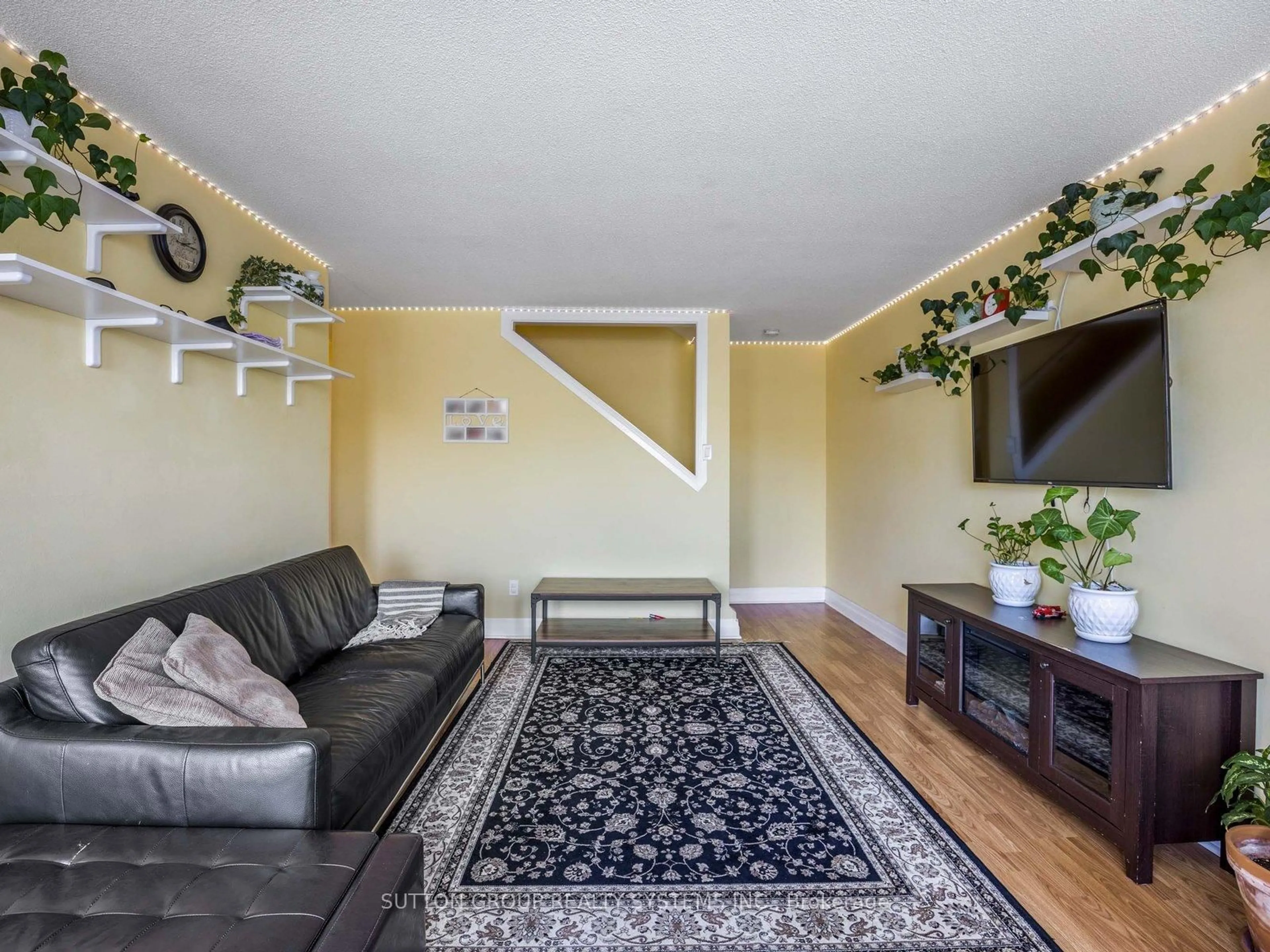 Living room with furniture, unknown for 120 Nonquon Rd #55, Oshawa Ontario L1G 7E6