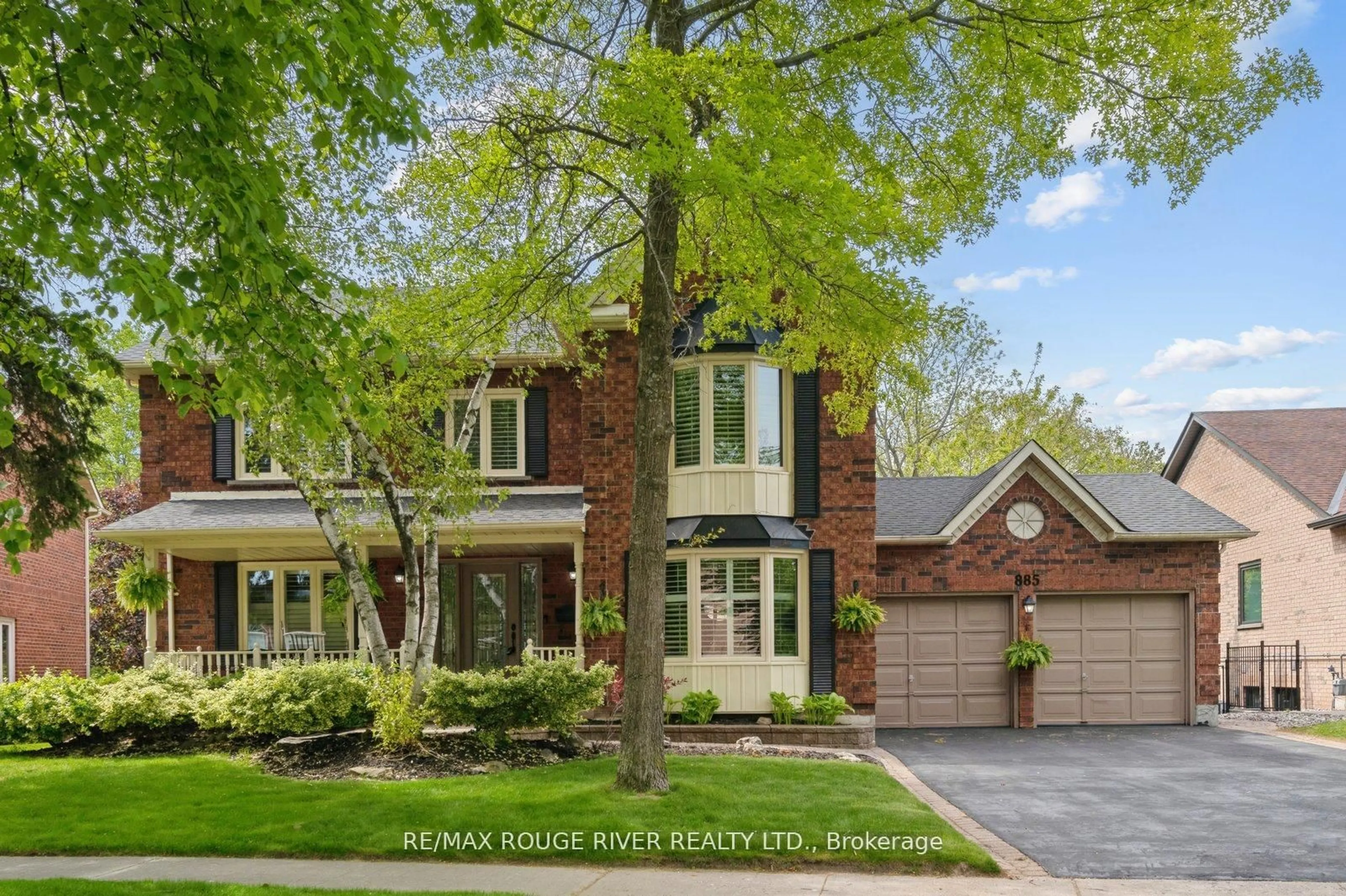 Home with brick exterior material, street for 885 Baylawn Dr, Pickering Ontario L1X 2N7