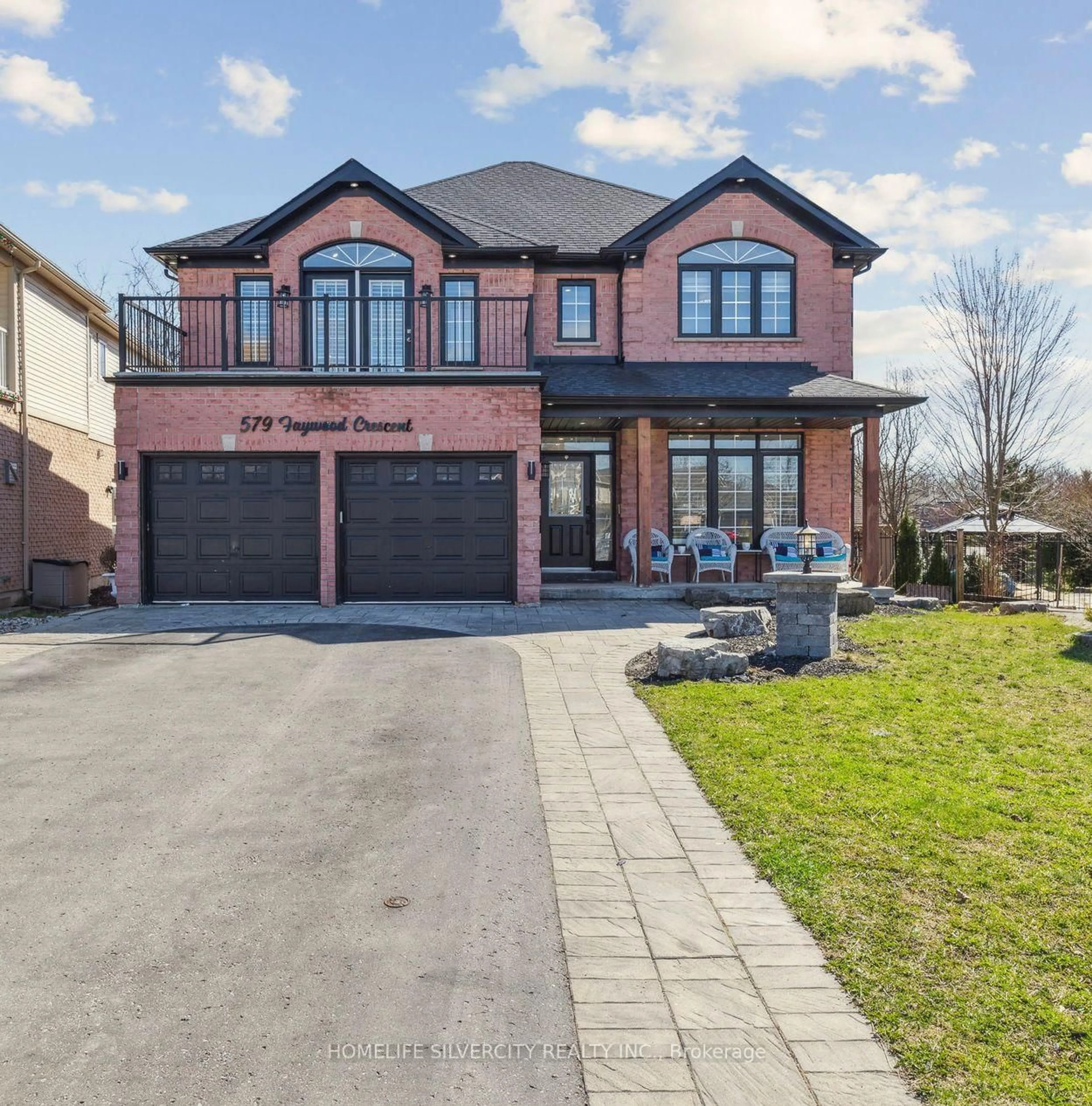 Home with brick exterior material, street for 579 Faywood Cres, Oshawa Ontario L1K 2S4