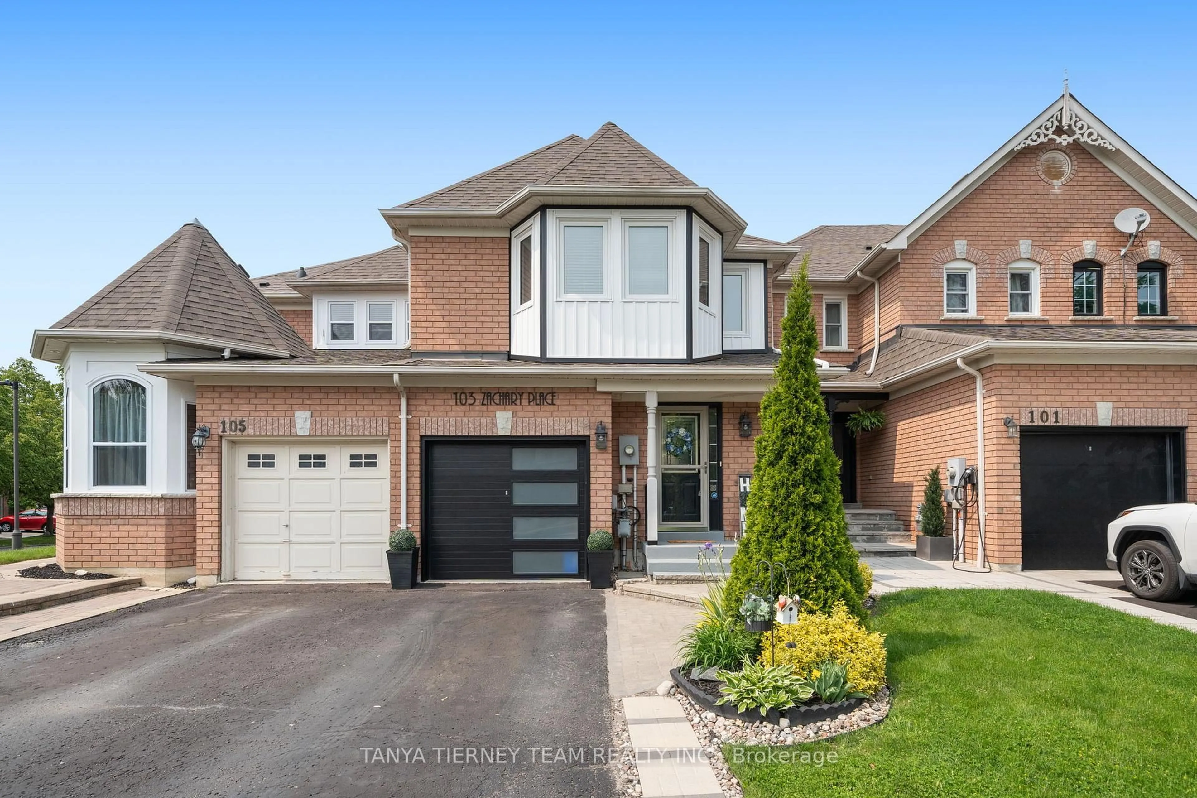 Home with brick exterior material, street for 103 Zachary Pl, Whitby Ontario L1M 1E2