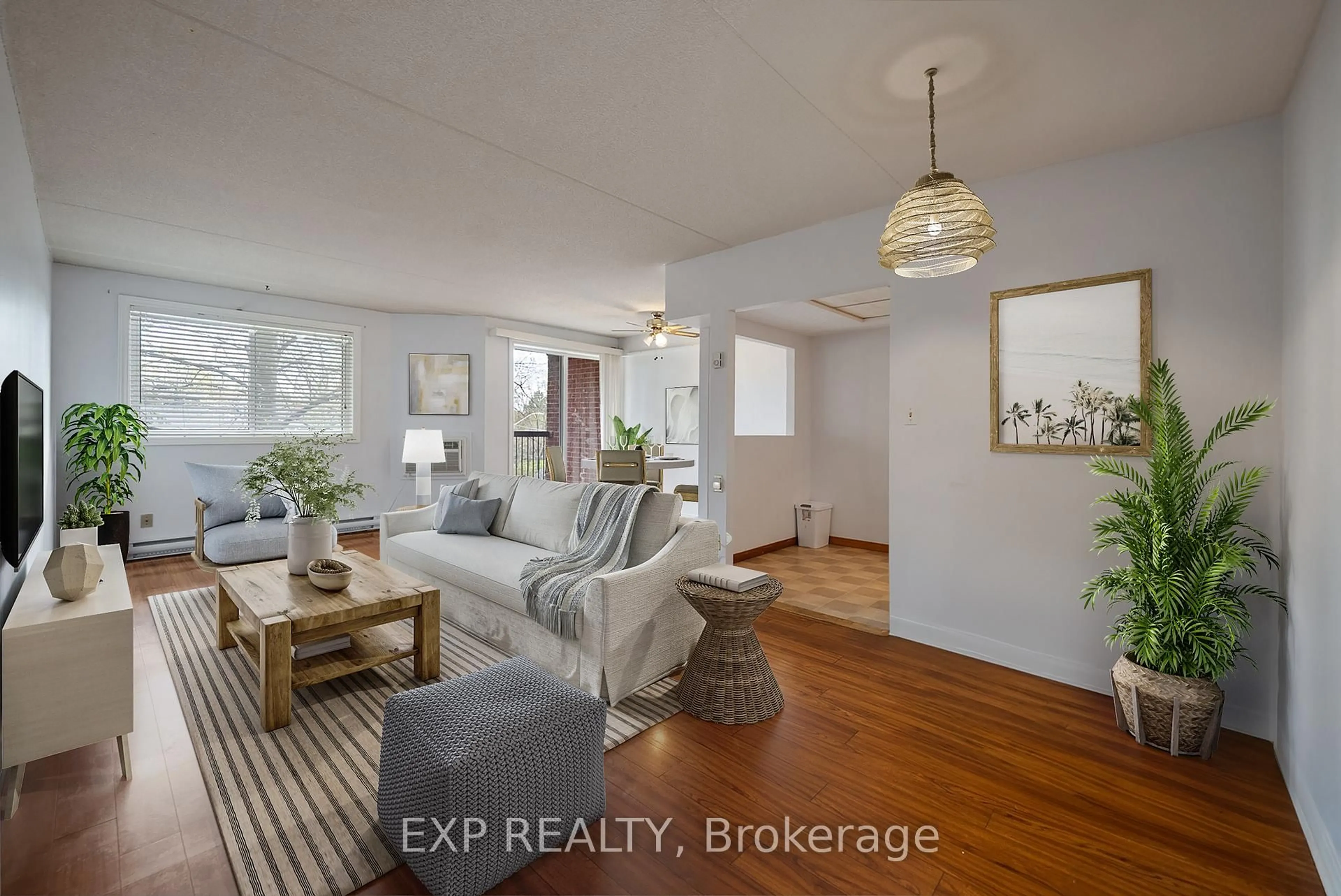 Living room with furniture, unknown for 144 Queen St #302, Clarington Ontario L1C 1M9