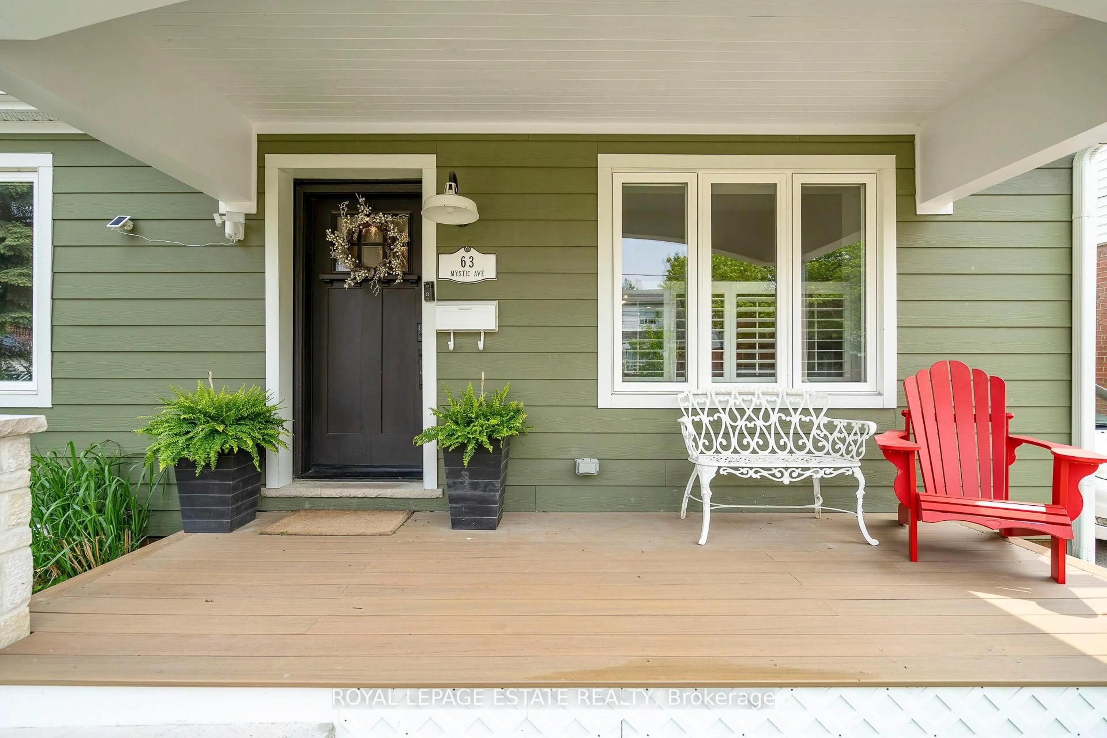 Home with vinyl exterior material, street for 63 Mystic Ave, Toronto Ontario M1L 4H1