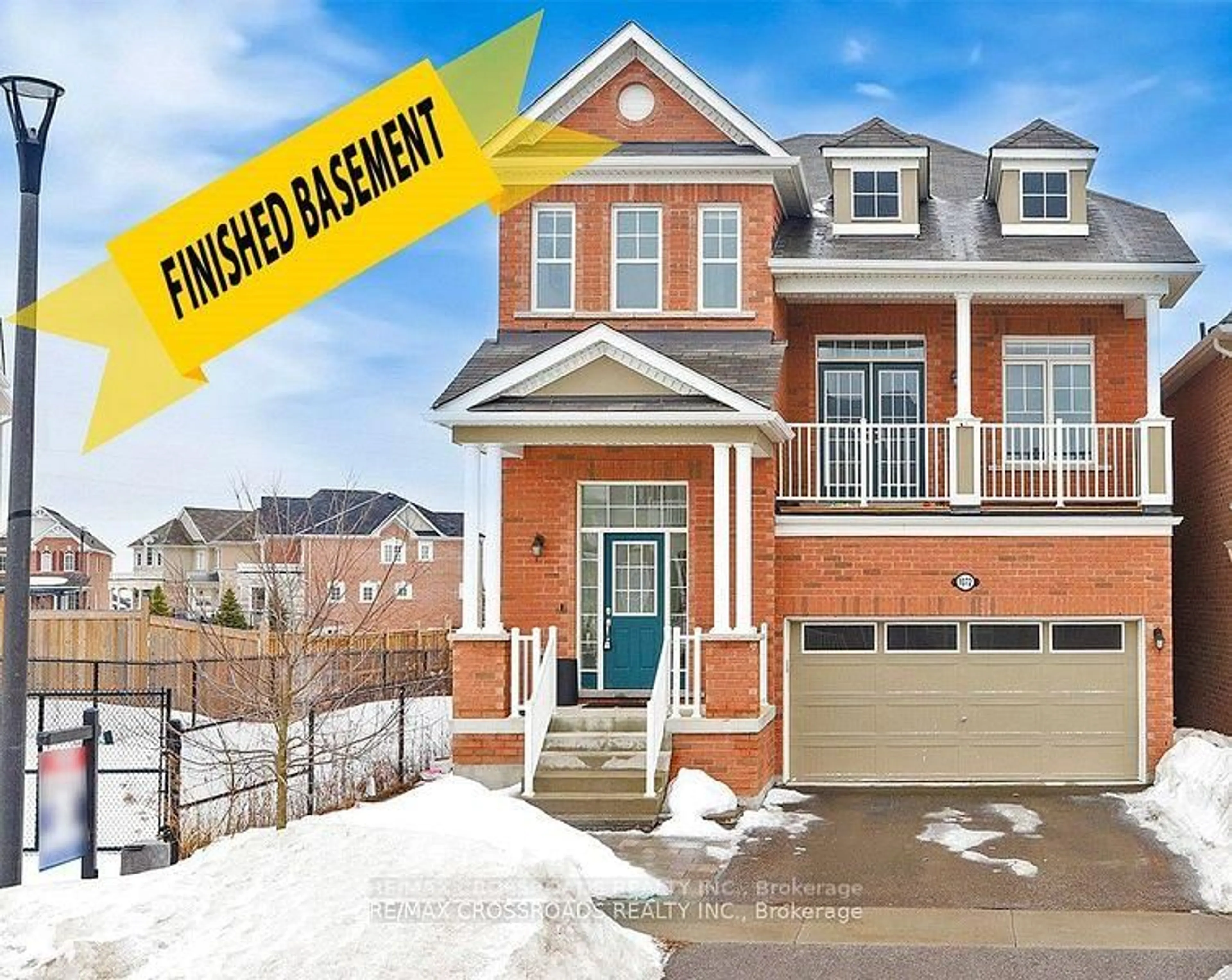 Home with brick exterior material, street for 1072 Foxtail Cres, Pickering Ontario L1X 0E7