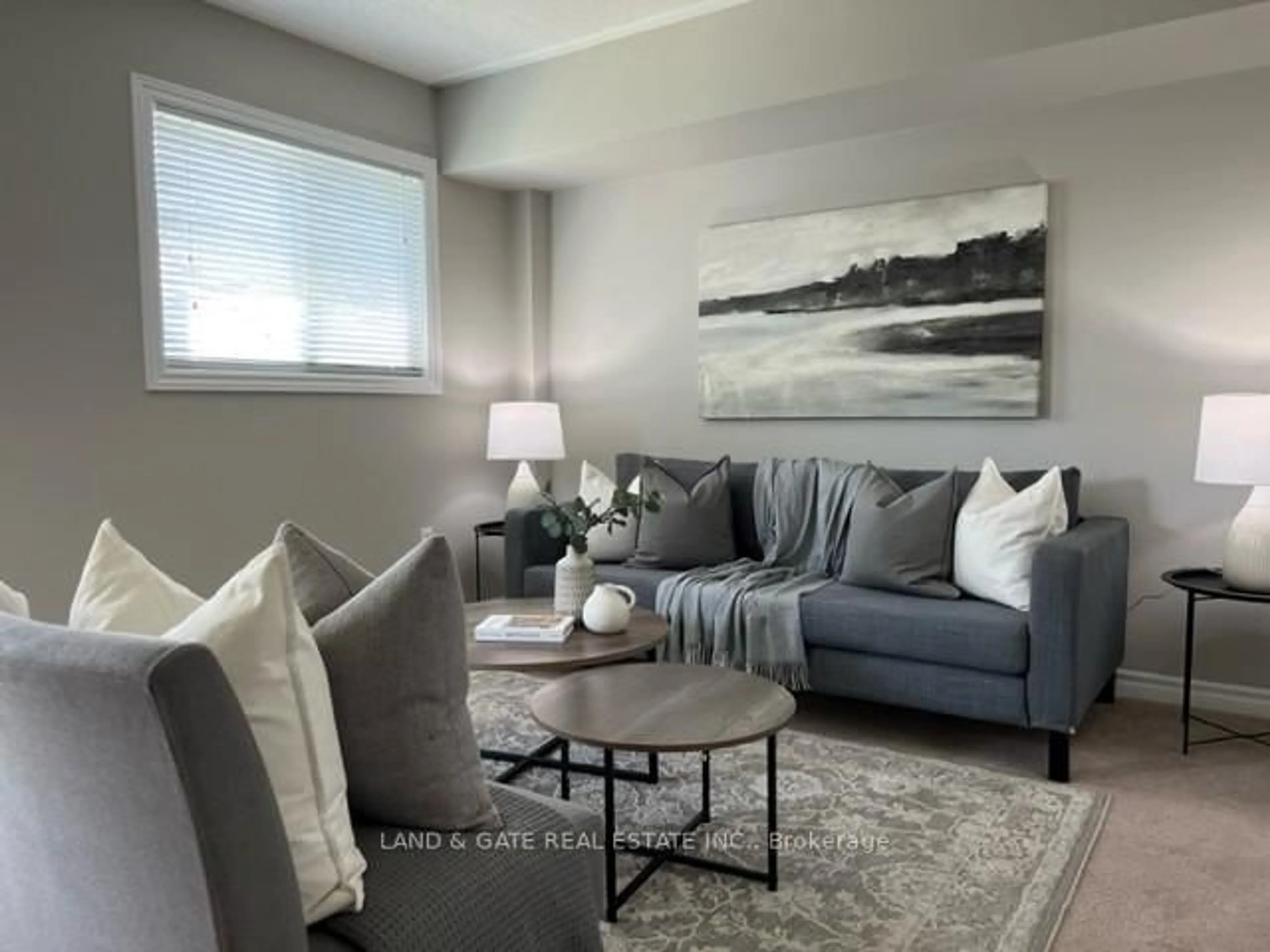 Living room with furniture, unknown for 4 Katerson Lane, Clarington Ontario L1E 2W7