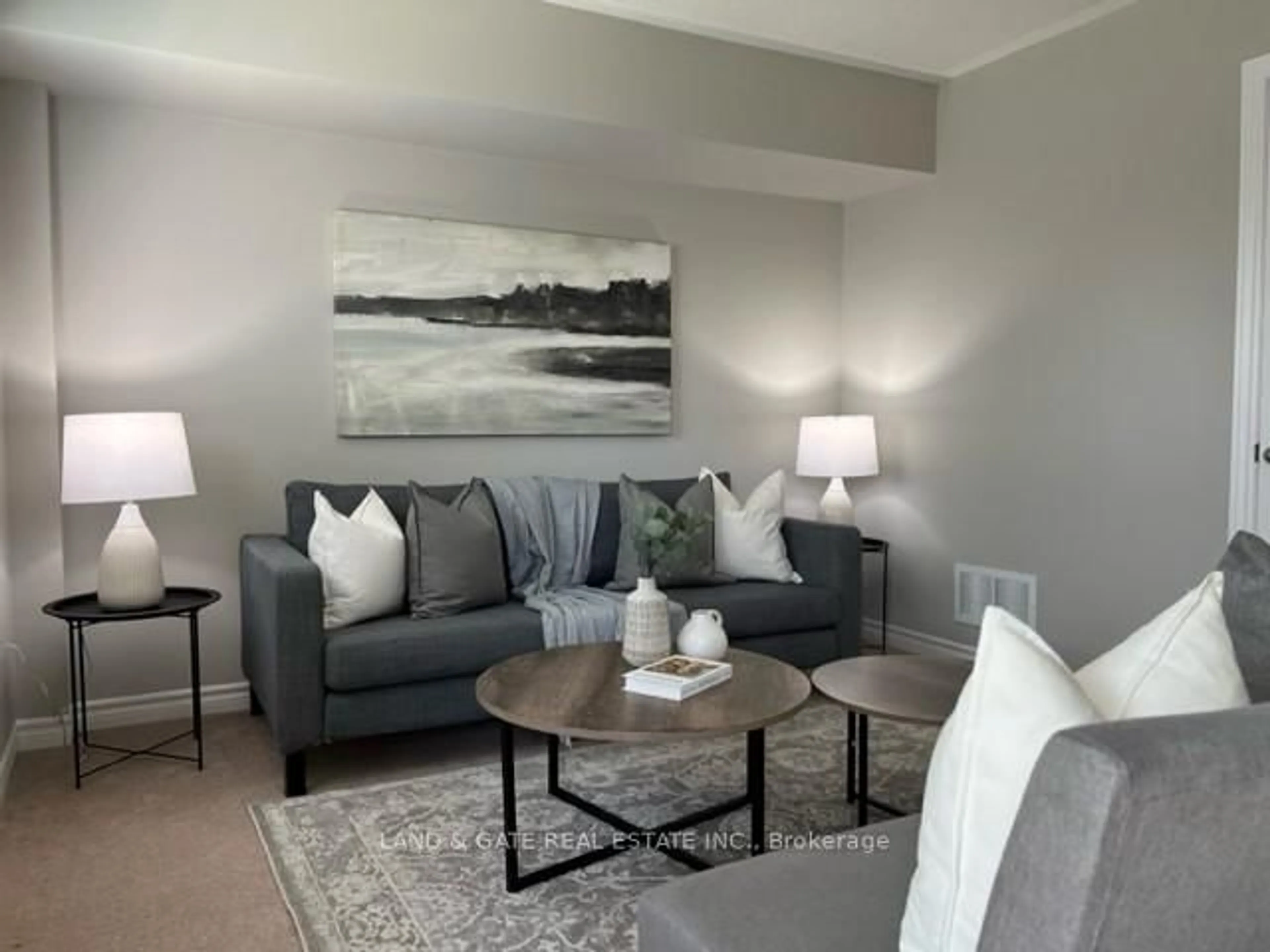 Living room with furniture, unknown for 4 Katerson Lane, Clarington Ontario L1E 2W7