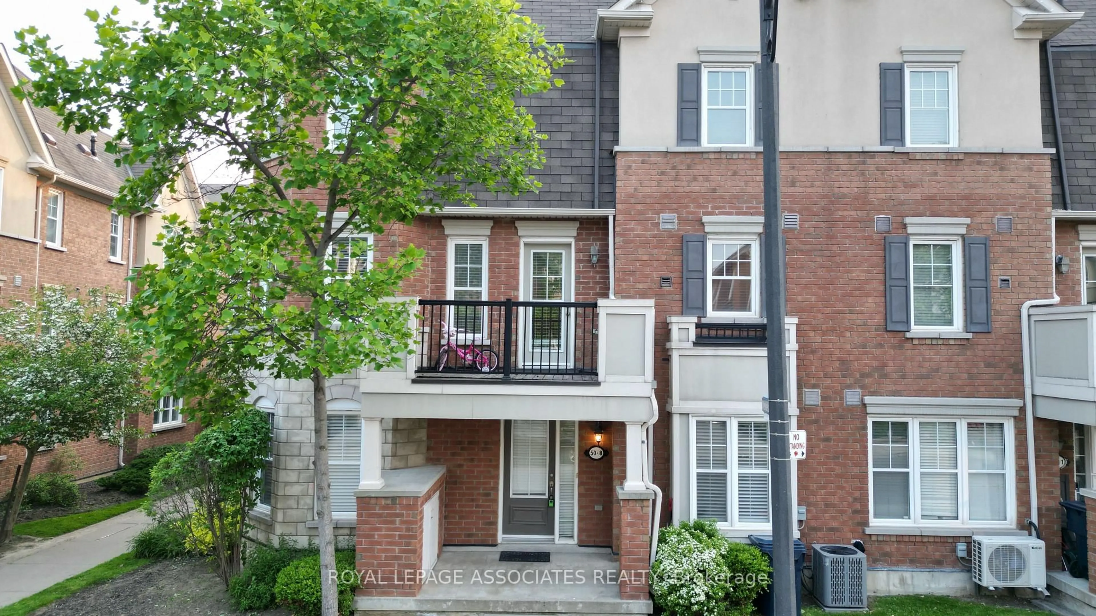 Home with brick exterior material, street for 50 Mendelssohn St #8, Toronto Ontario M1L 0G8