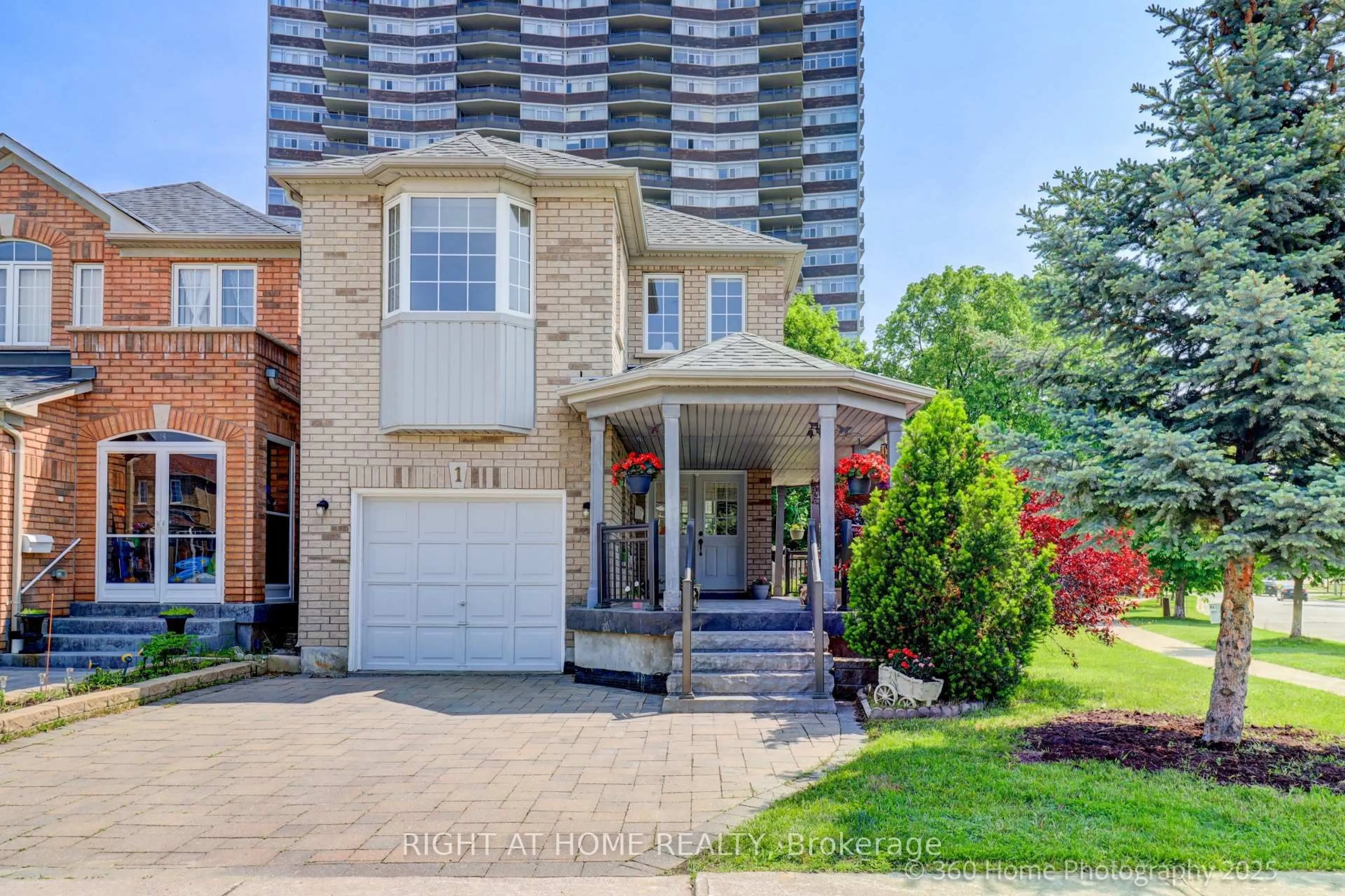 Home with brick exterior material, street for 1 Birchcrest Crt, Toronto Ontario M1W 4A4