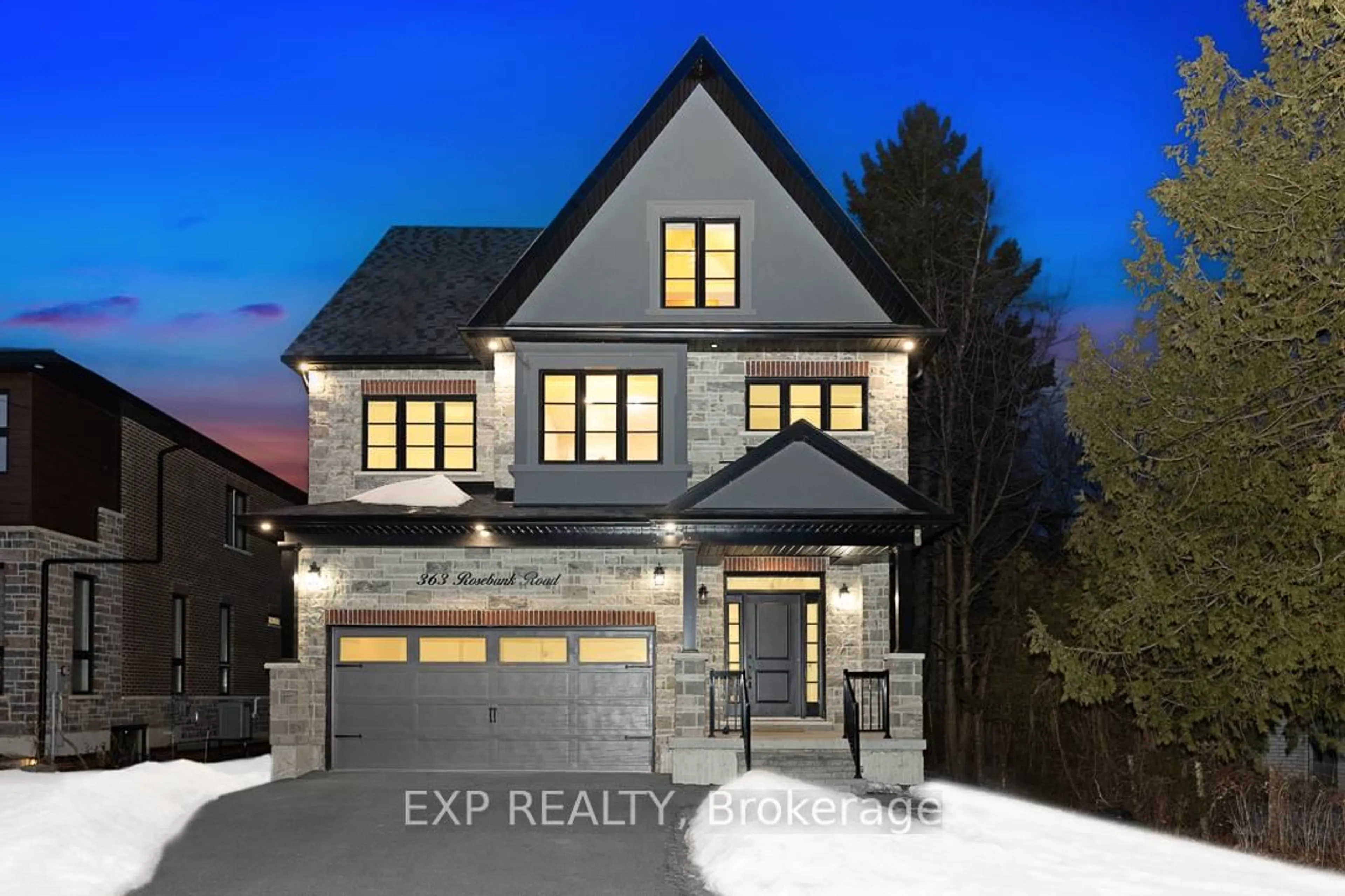 Home with brick exterior material, street for 363 Rosebank Rd, Pickering Ontario L1W 2N3