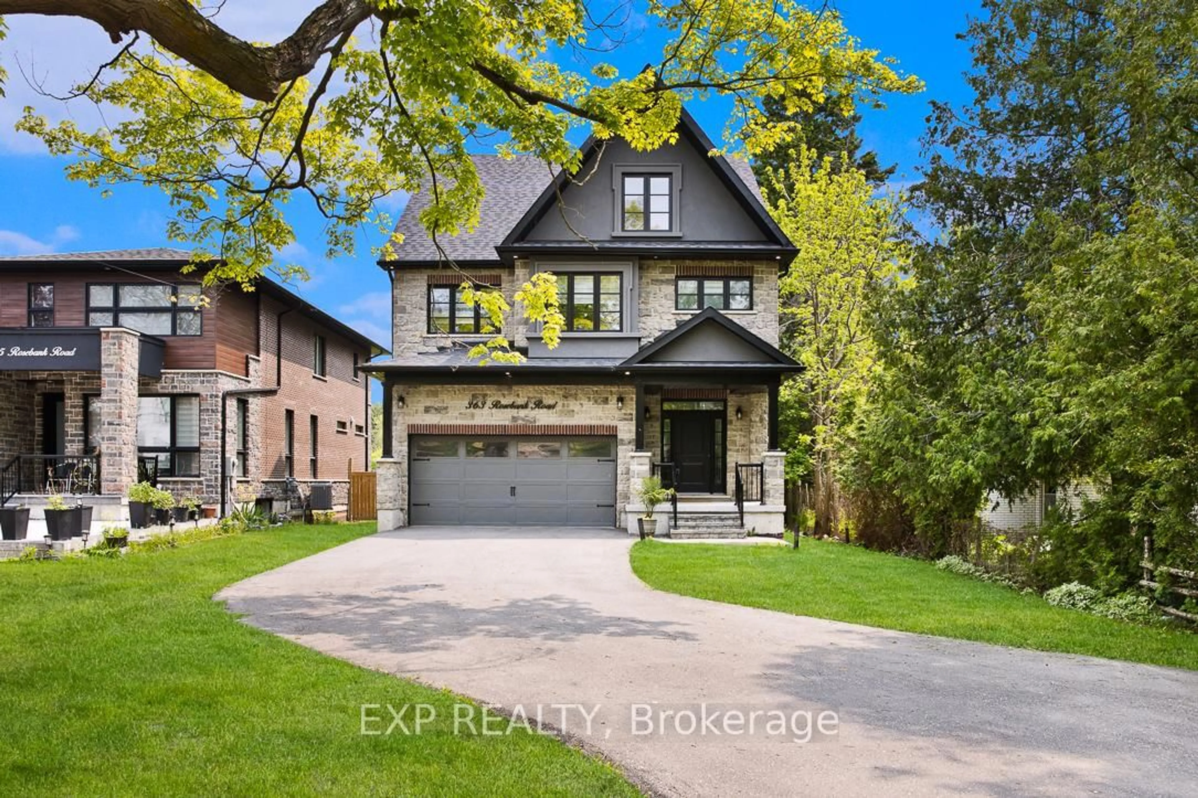 Home with brick exterior material, street for 363 Rosebank Rd, Pickering Ontario L1W 2N3
