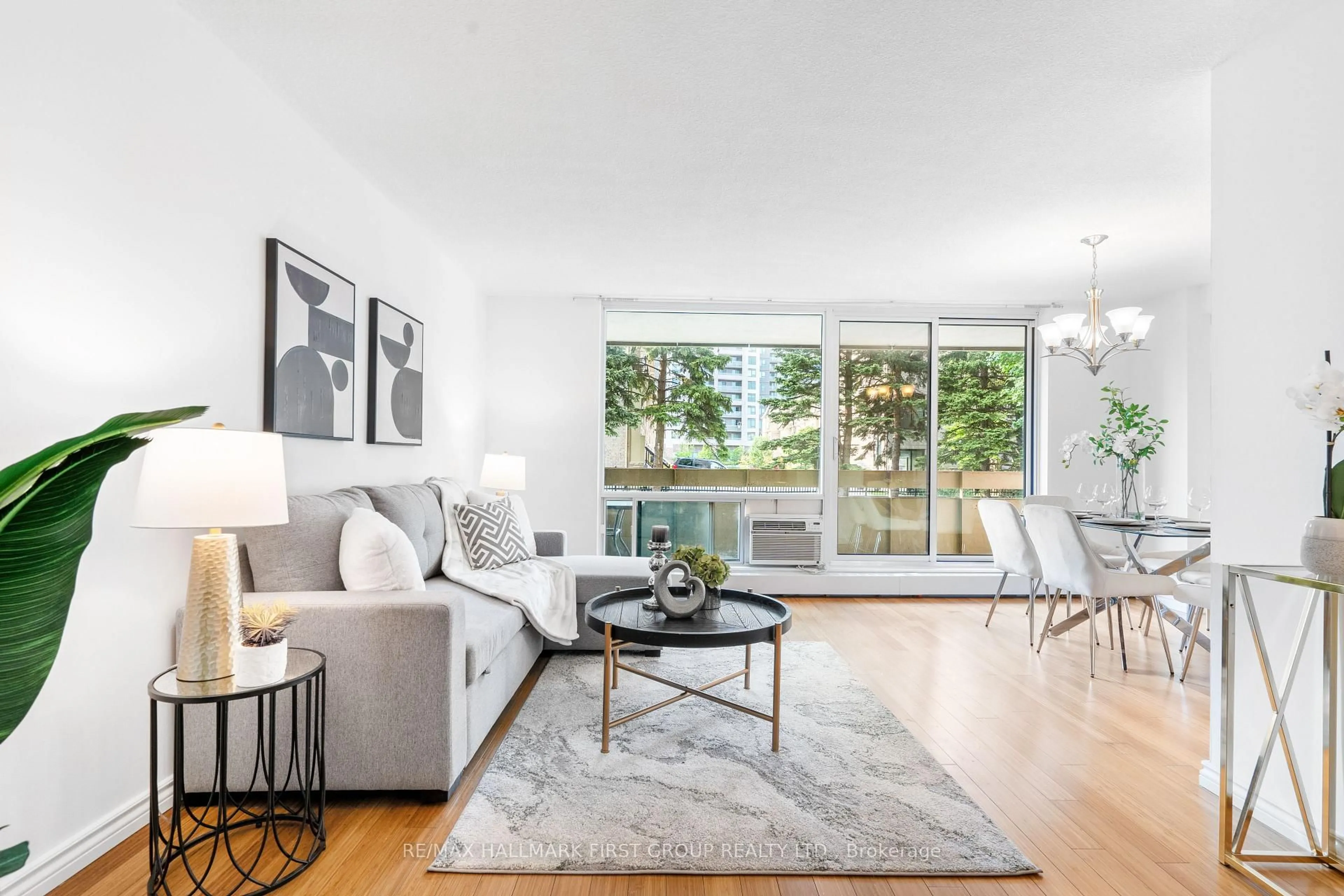 Living room with furniture, unknown for 1210 Radom St #209, Pickering Ontario L1W 2Z3