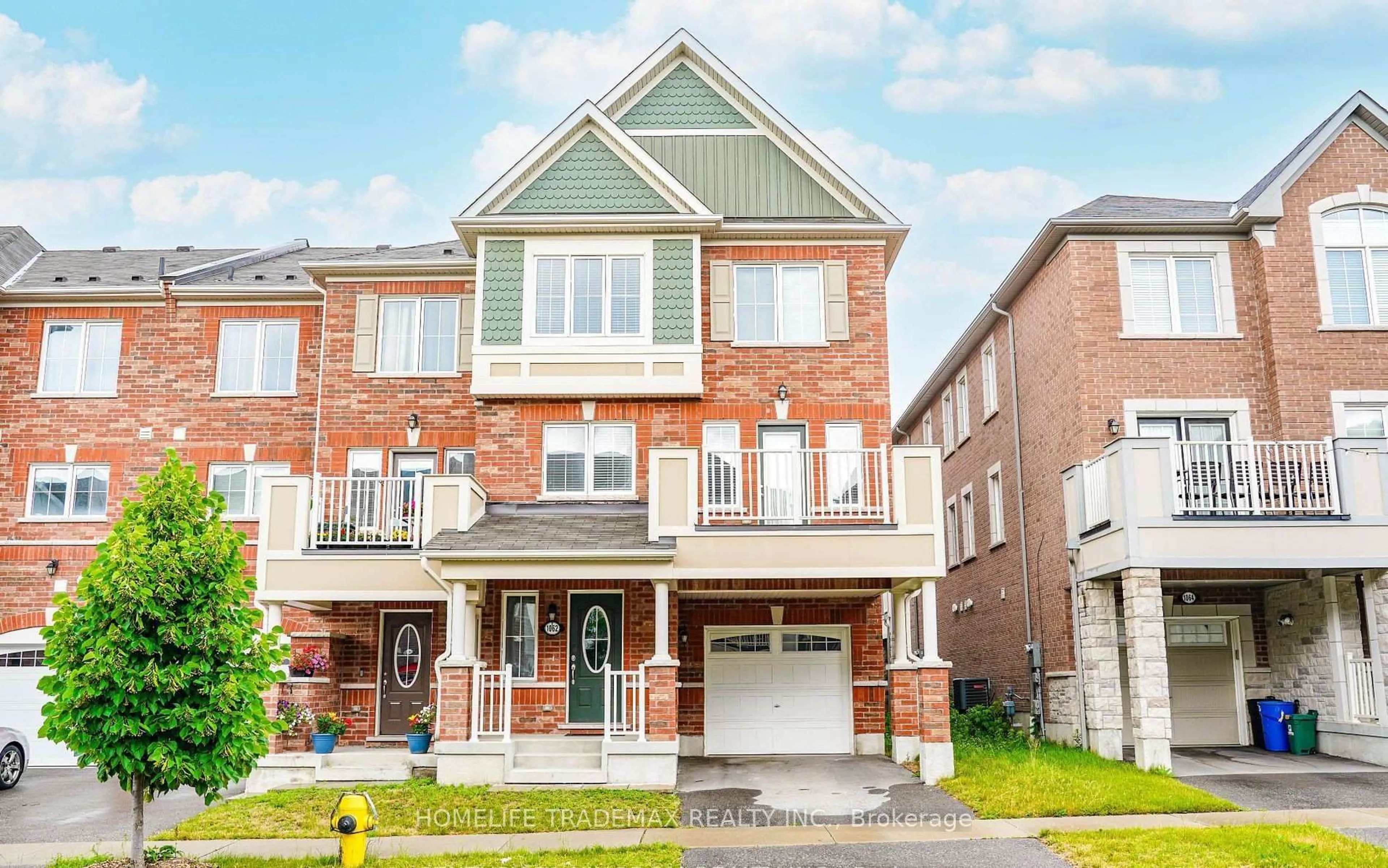 Home with brick exterior material, street for 1062 Clipper Lane, Pickering Ontario L1X 0E9