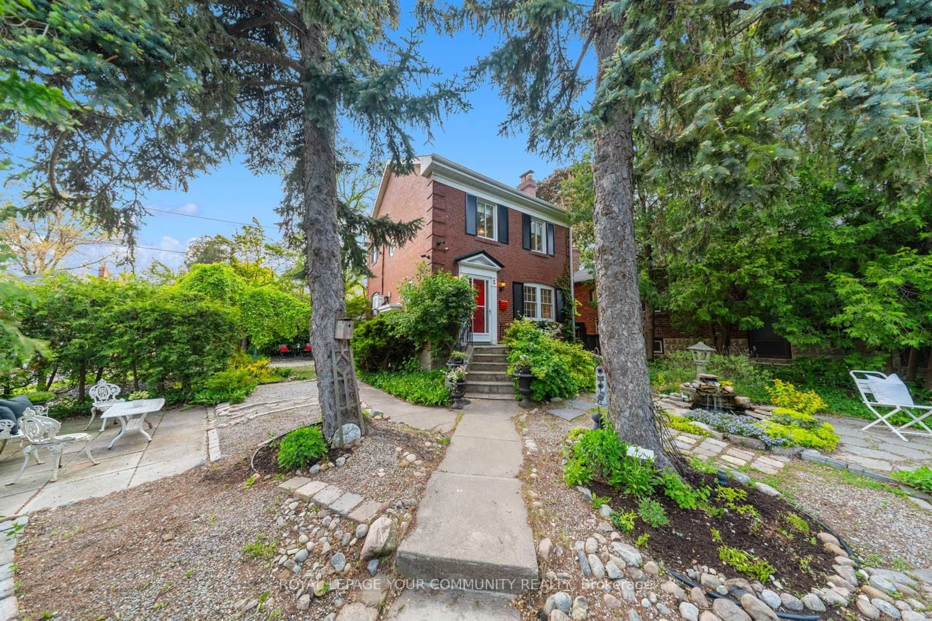 Home with brick exterior material, street for 2 Four Oaks Gate, Toronto Ontario M4J 2X2