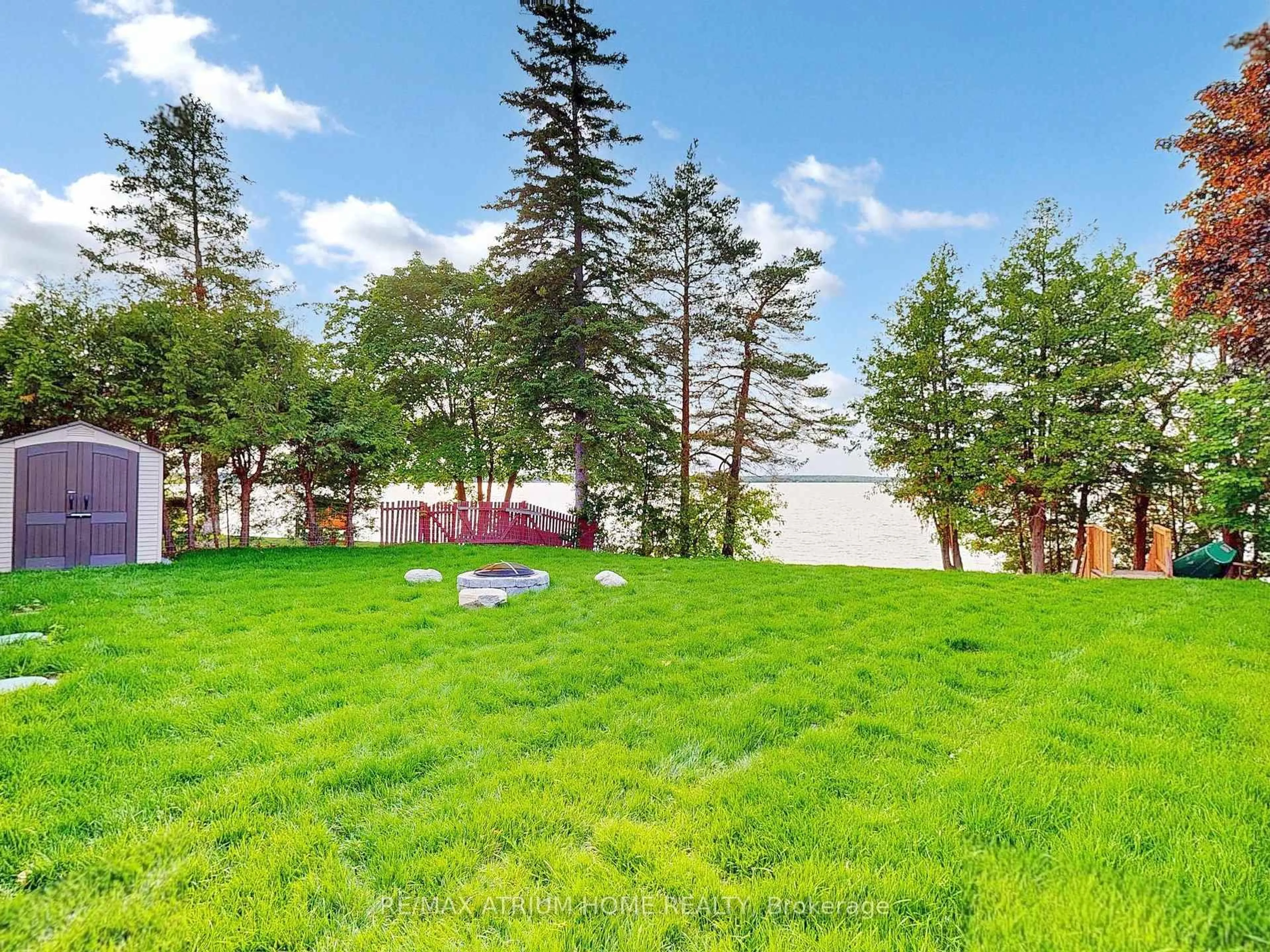 A pic from outside/outdoor area/front of a property/back of a property/a pic from drone, water/lake/river/ocean view for 11 Angle St, Scugog Ontario L0B 1L0