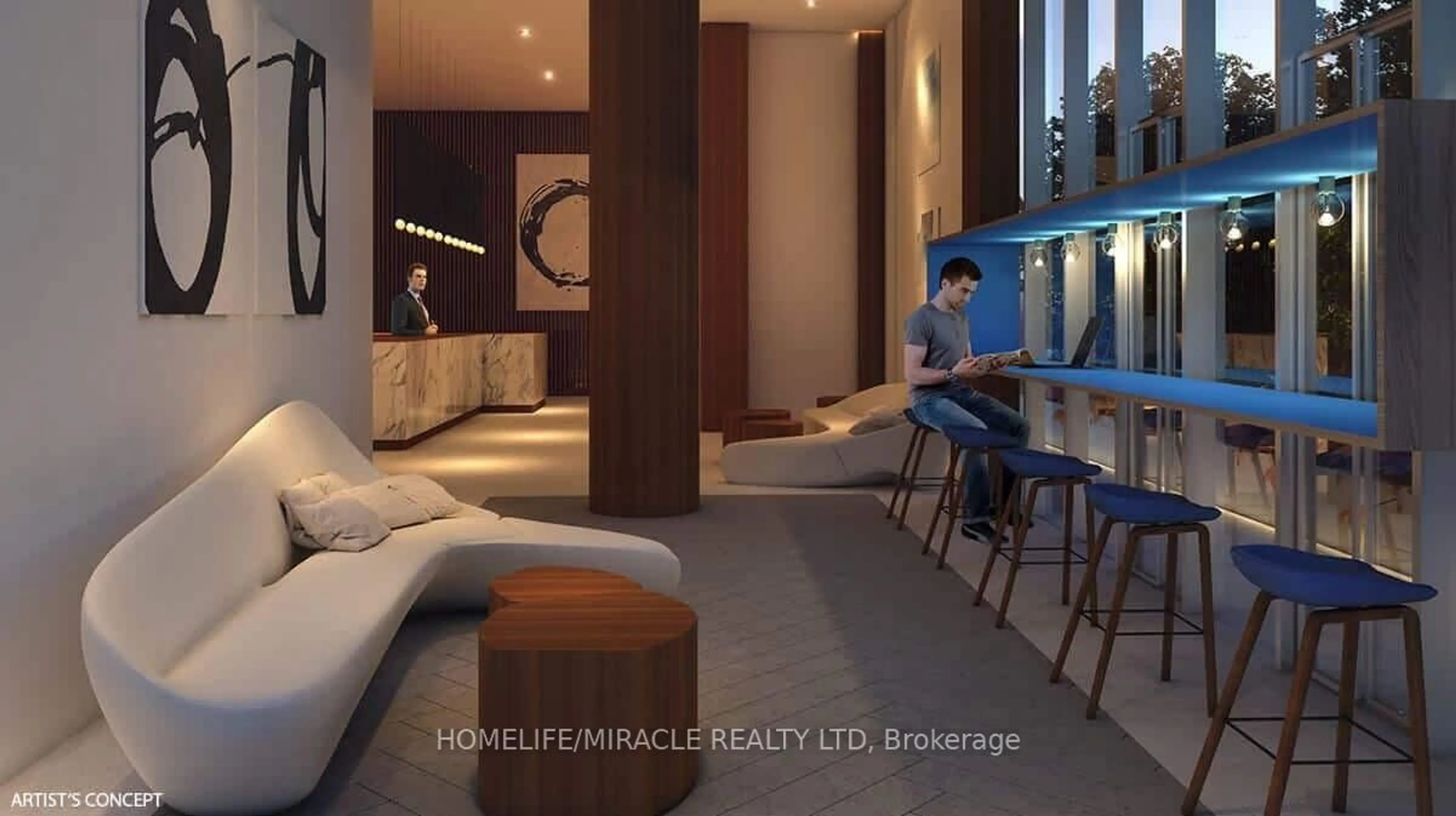 Lobby for 2550 Simcoe St #2419, Oshawa Ontario L1L 0R5