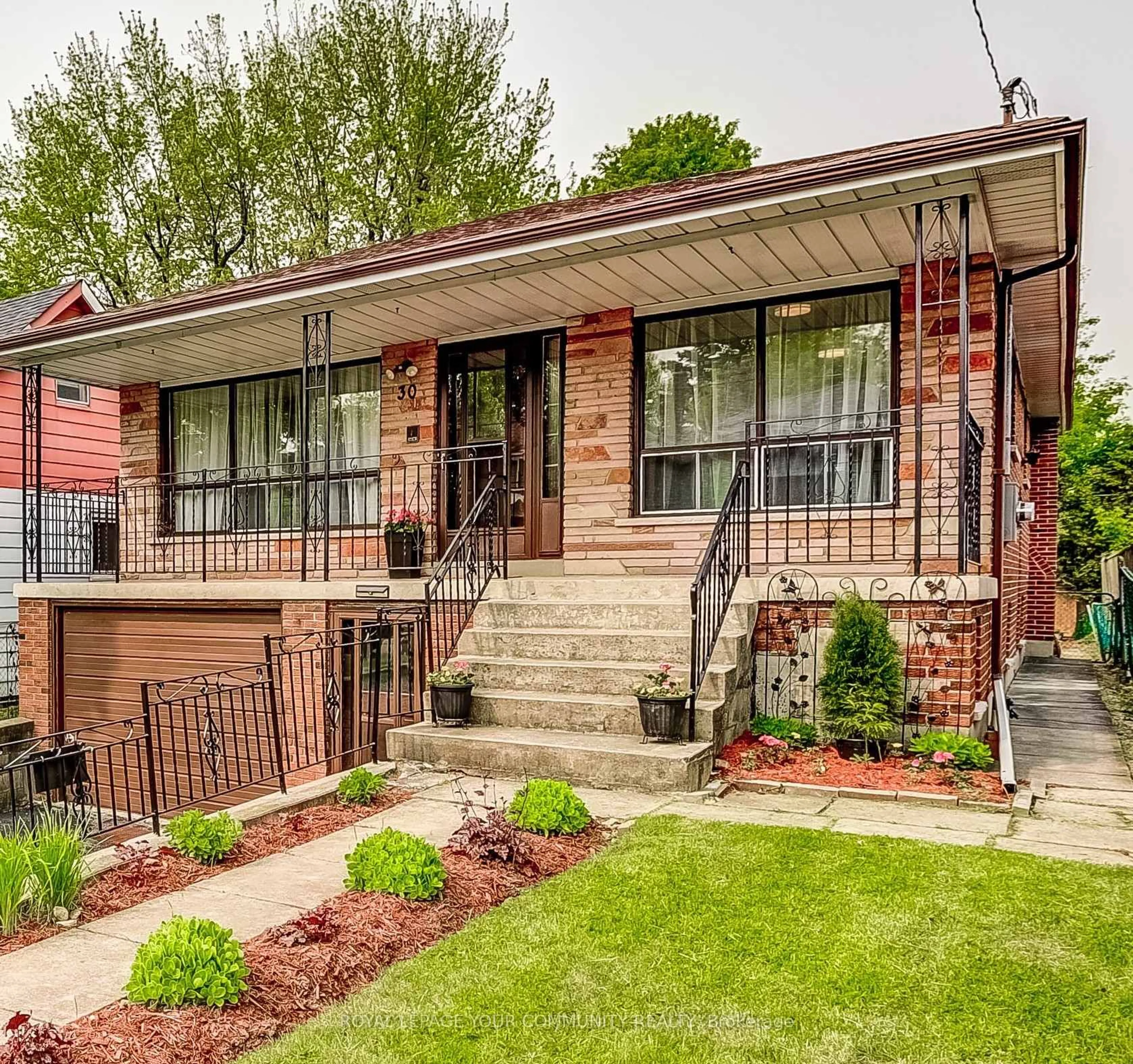 Home with brick exterior material, street for 30 Phillip Ave, Toronto Ontario M1N 3P9