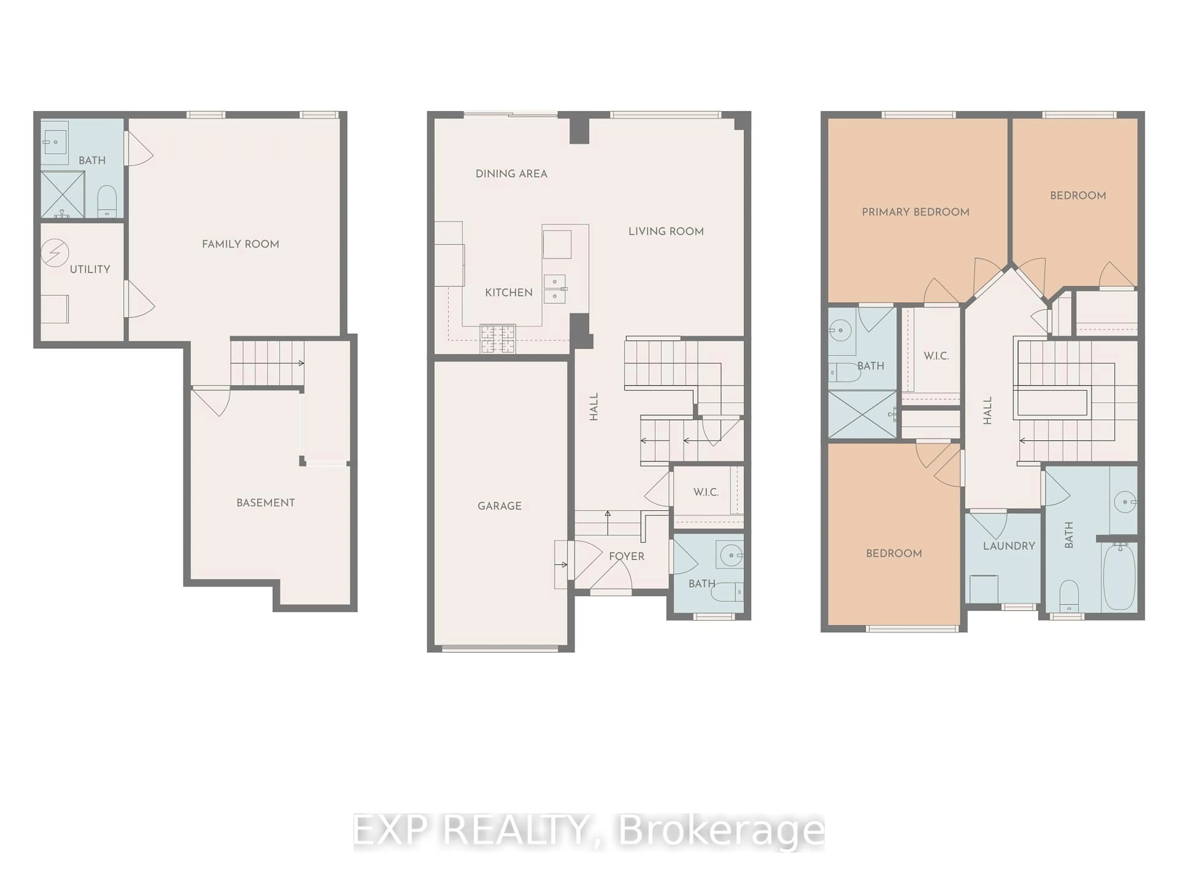 Floor plan for 98 Lockyer Dr, Whitby Ontario L1P 0M3