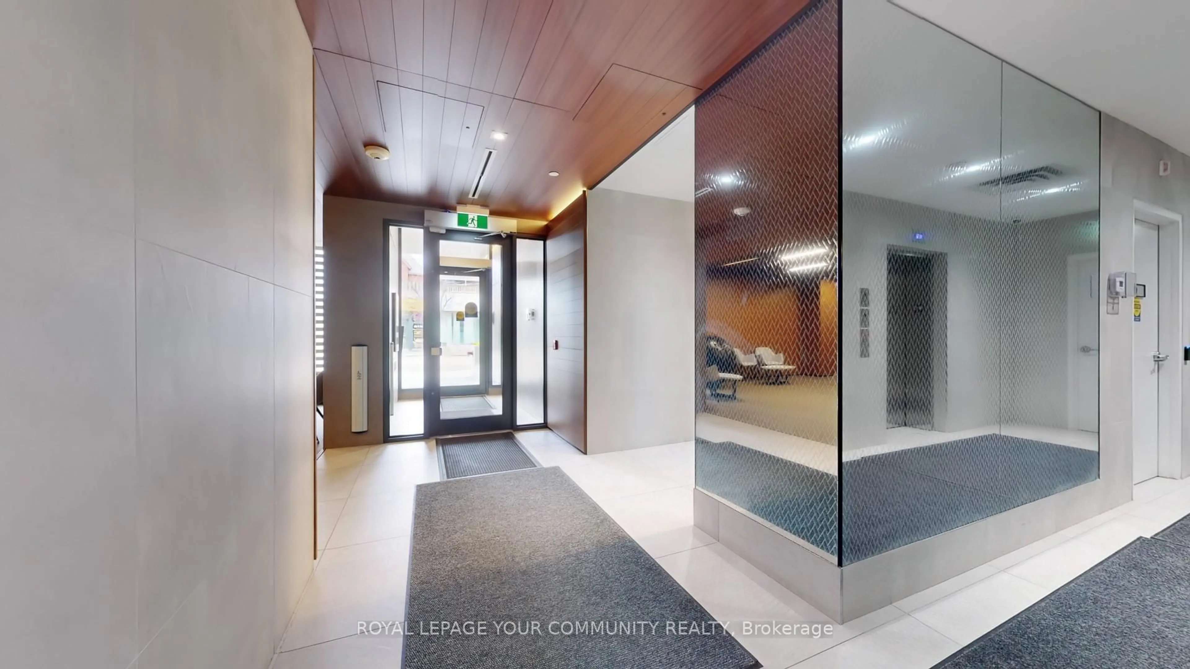 Indoor foyer for 1888 Queen St #307, Toronto Ontario M4L 1H3
