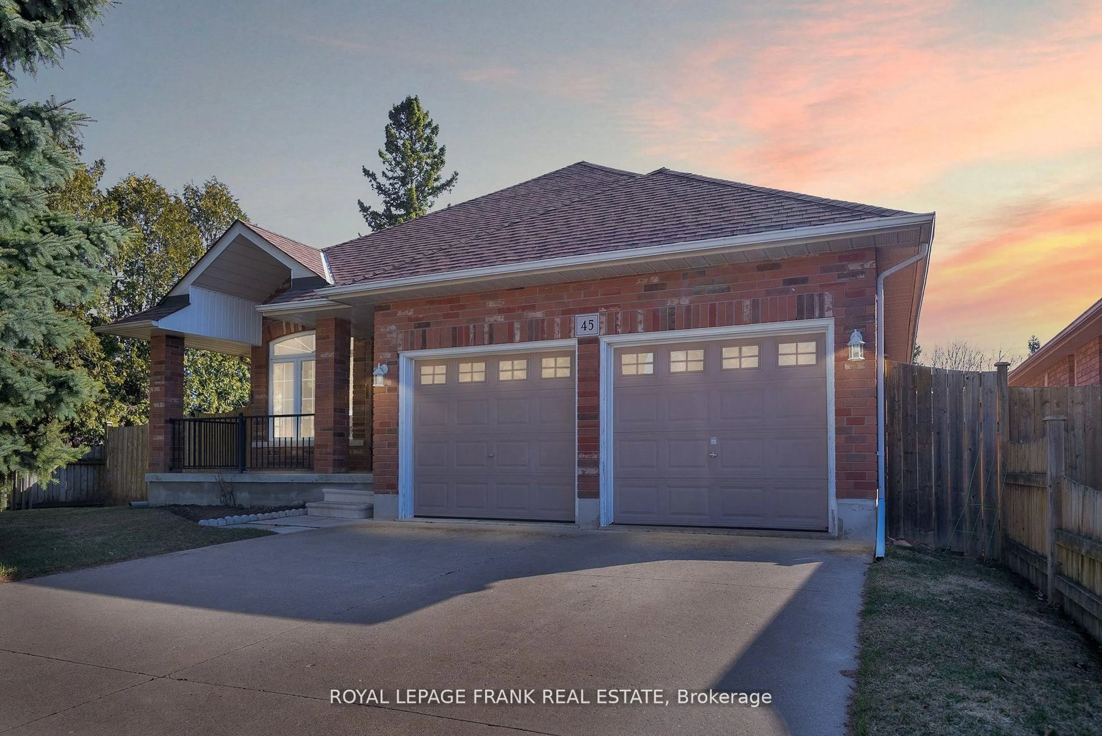 Home with brick exterior material, street for 45 Valleycrest Dr, Clarington Ontario L1E 1H8