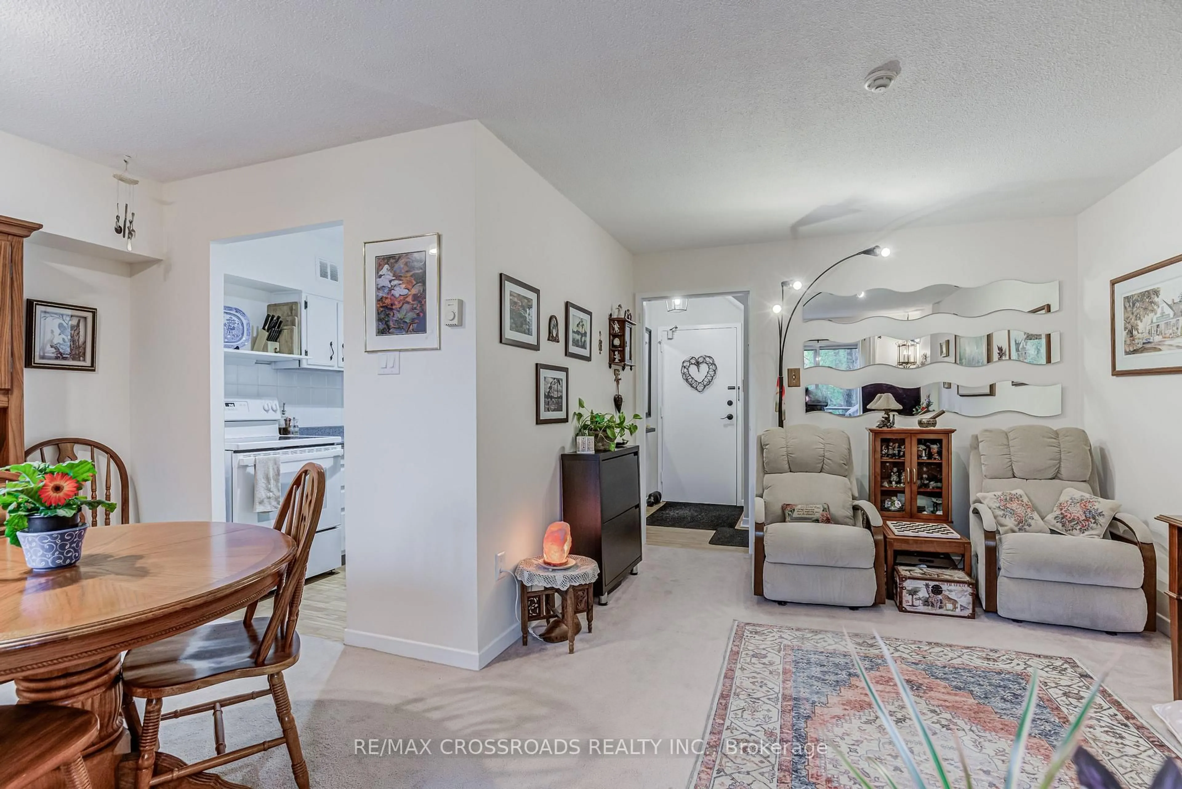 Living room with furniture, unknown for 140 Ling Rd #97, Toronto Ontario M1E 4V9