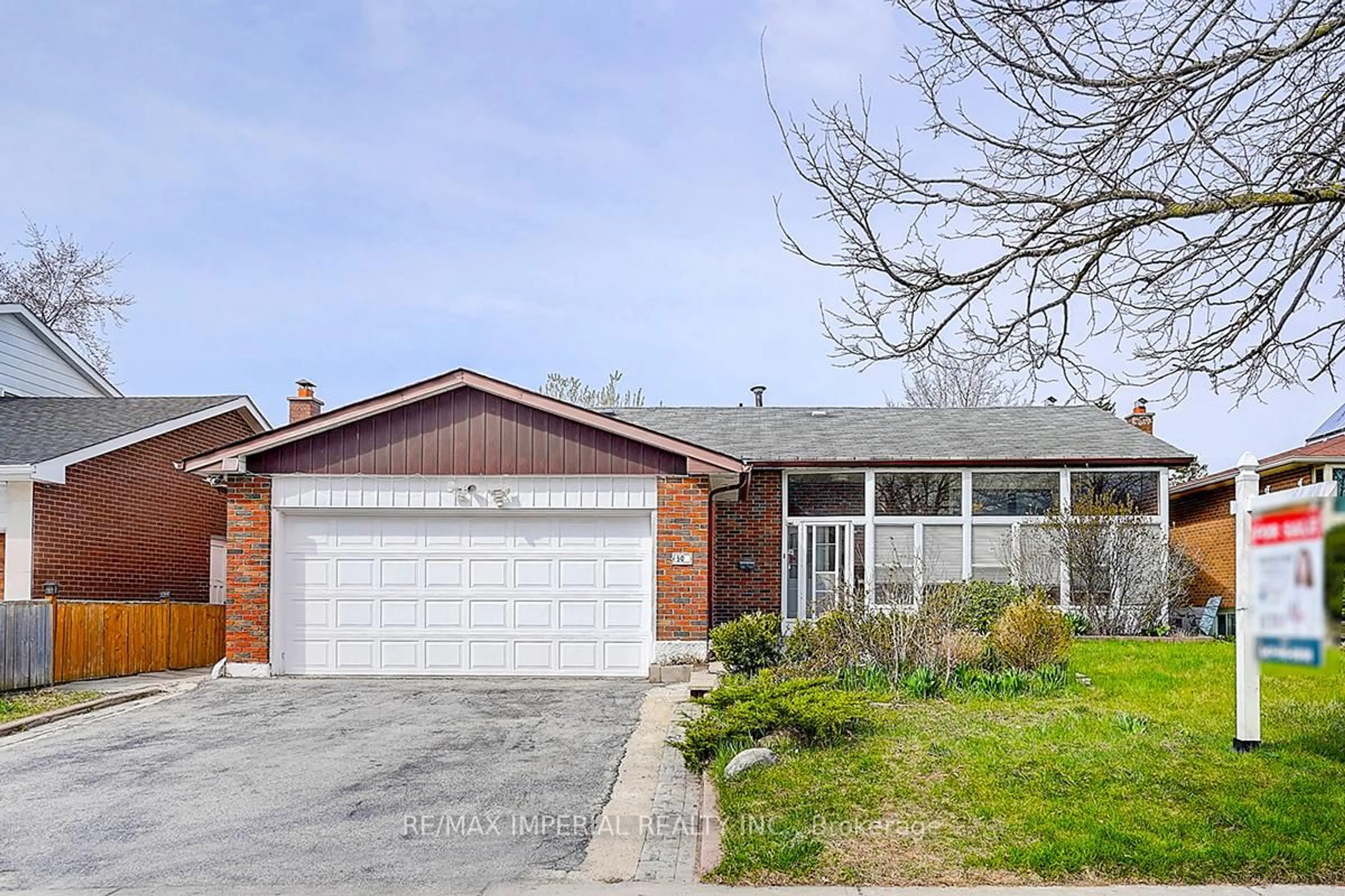 Home with brick exterior material, street for 50 Glendower Crct, Toronto Ontario M1T 2Z4