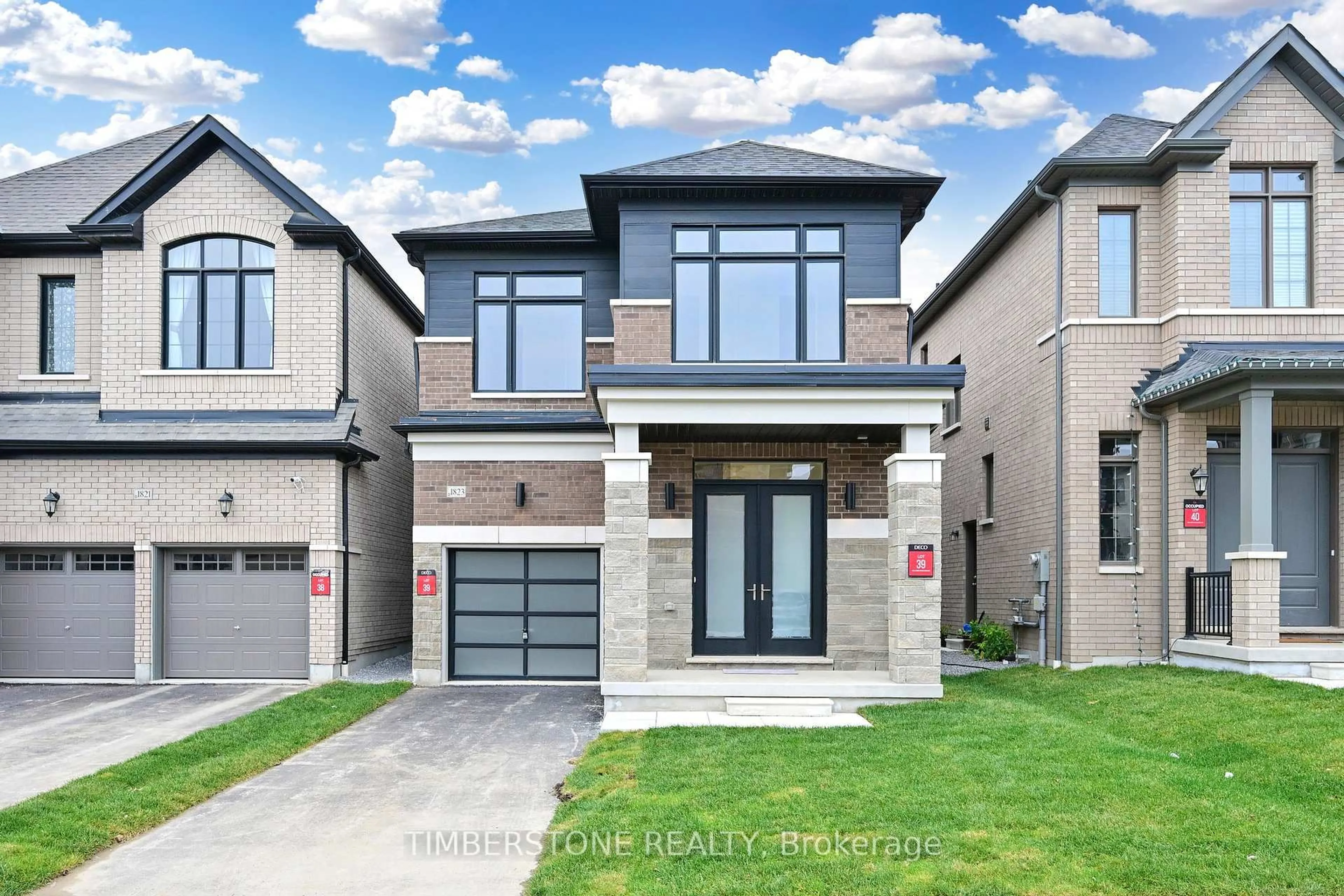 Home with brick exterior material, street for 1823 Irish Moss Sq, Pickering Ontario L1X 2R2