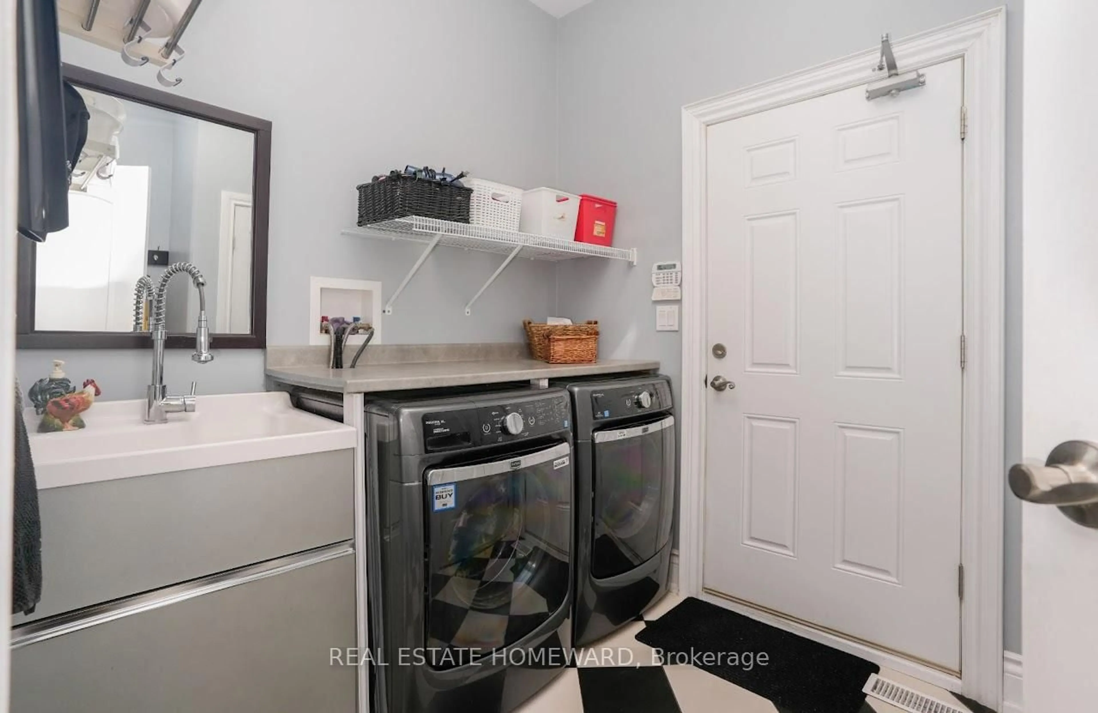 Laundry room for 56 Georgina Dr, Ajax Ontario L1S 6C3
