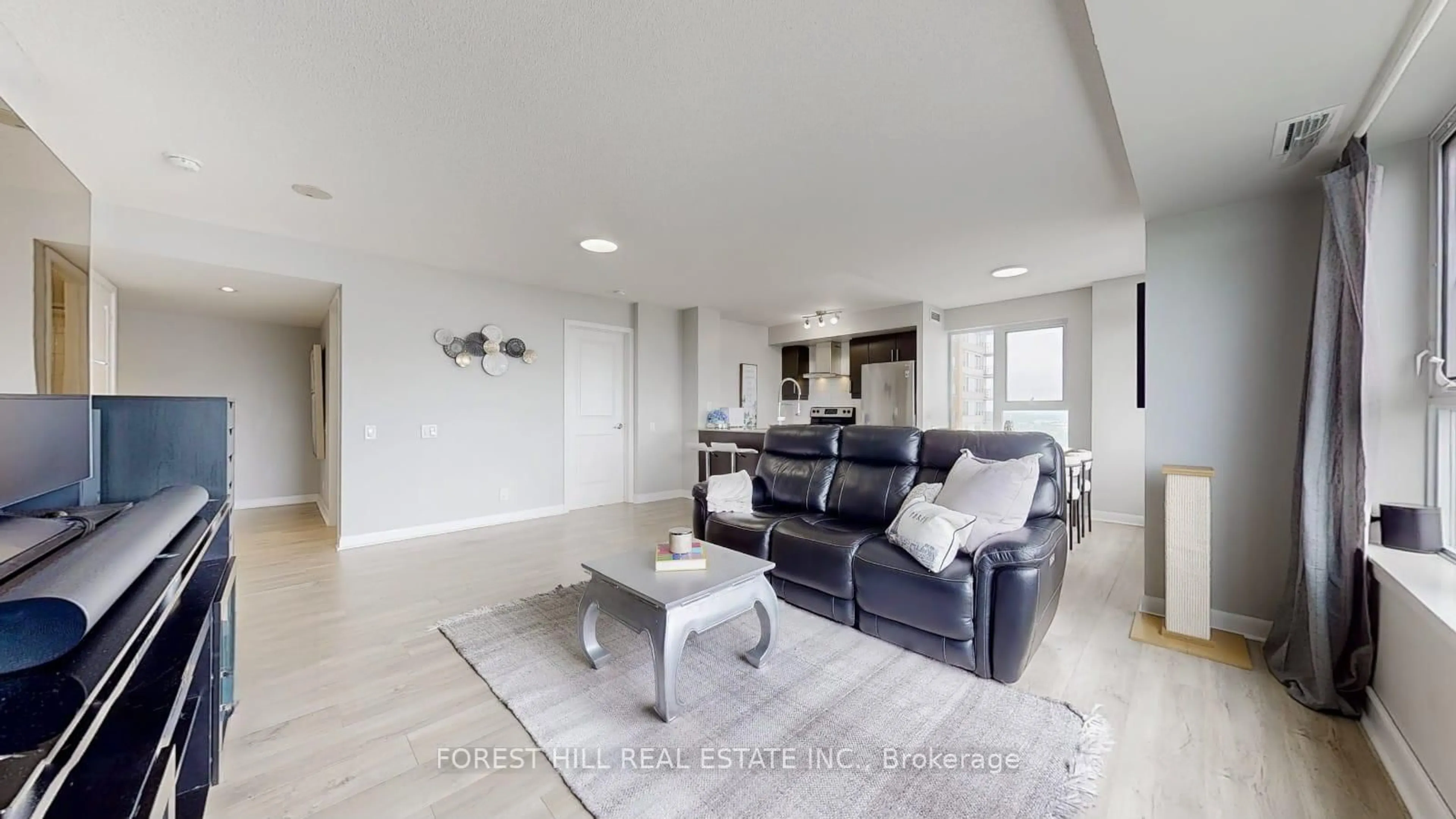 Living room with furniture, unknown for 190 Borough Dr #2802, Toronto Ontario M1P 0B6