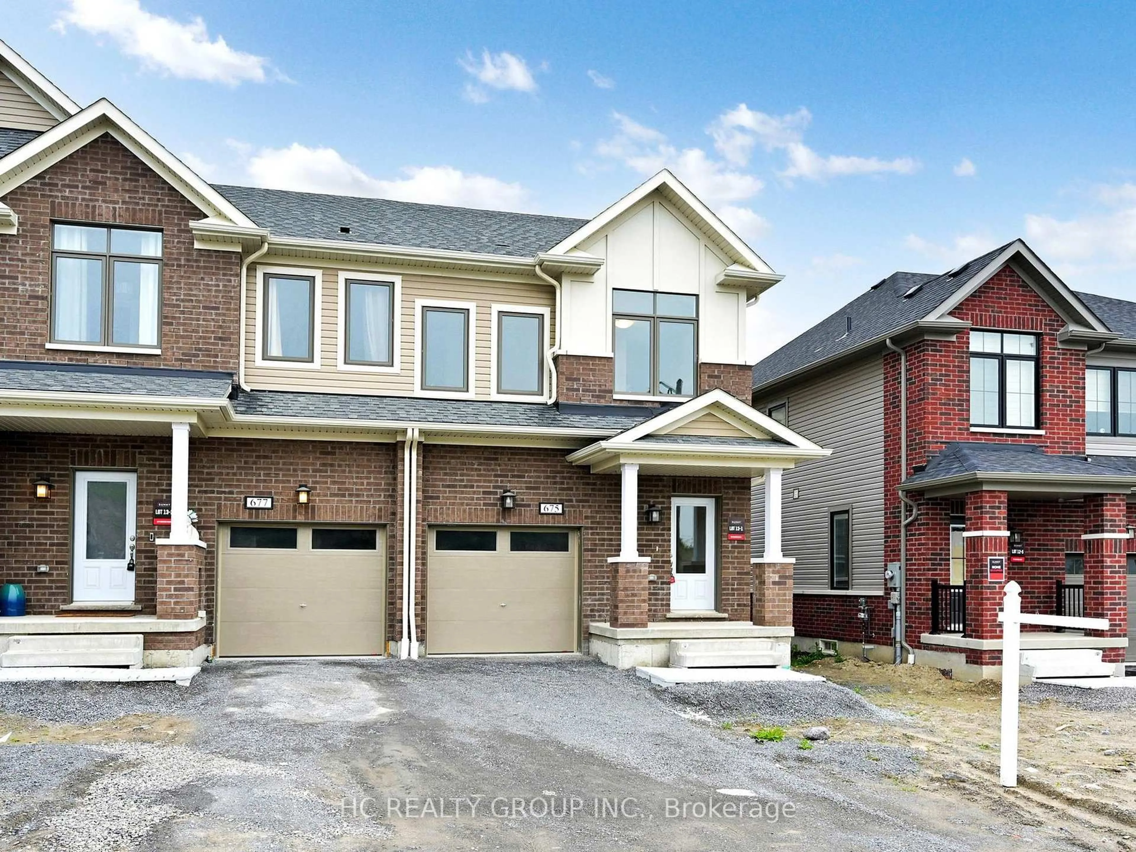 Home with brick exterior material, street for 675 Ribstone Crt, Oshawa Ontario L1K 0E2