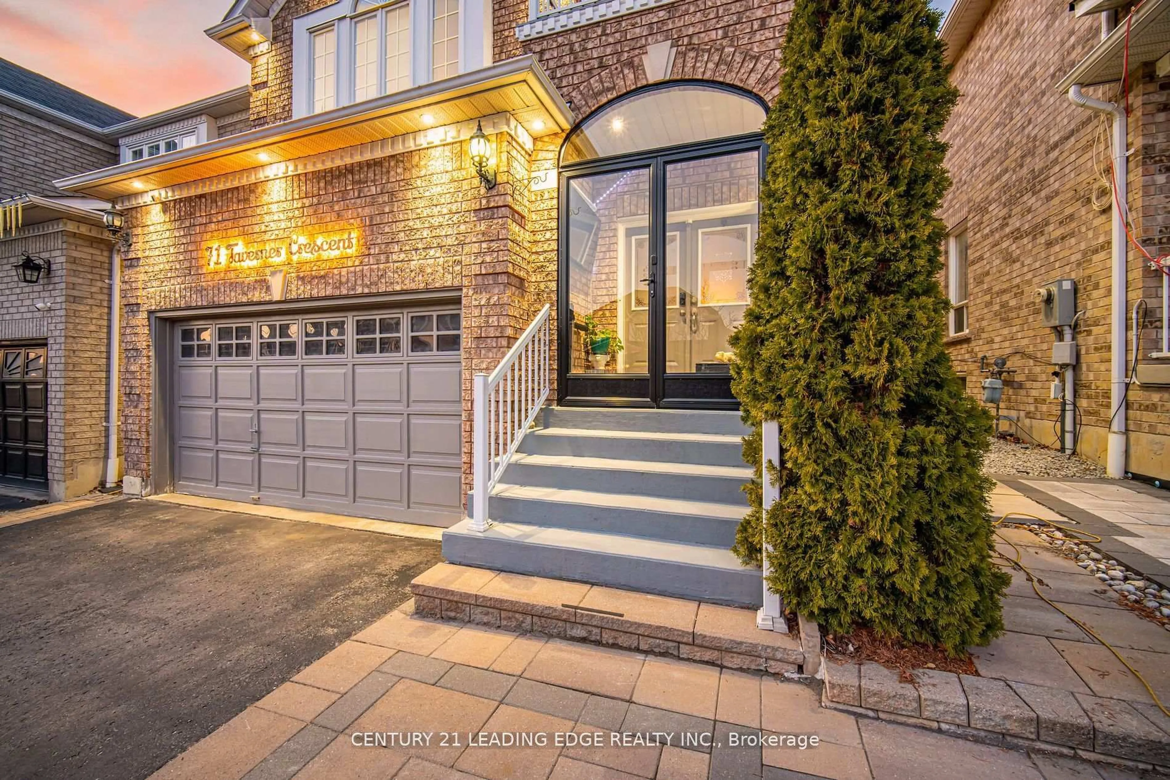 Home with brick exterior material, street for 71 Taverner Cres, Ajax Ontario L1T 0K1